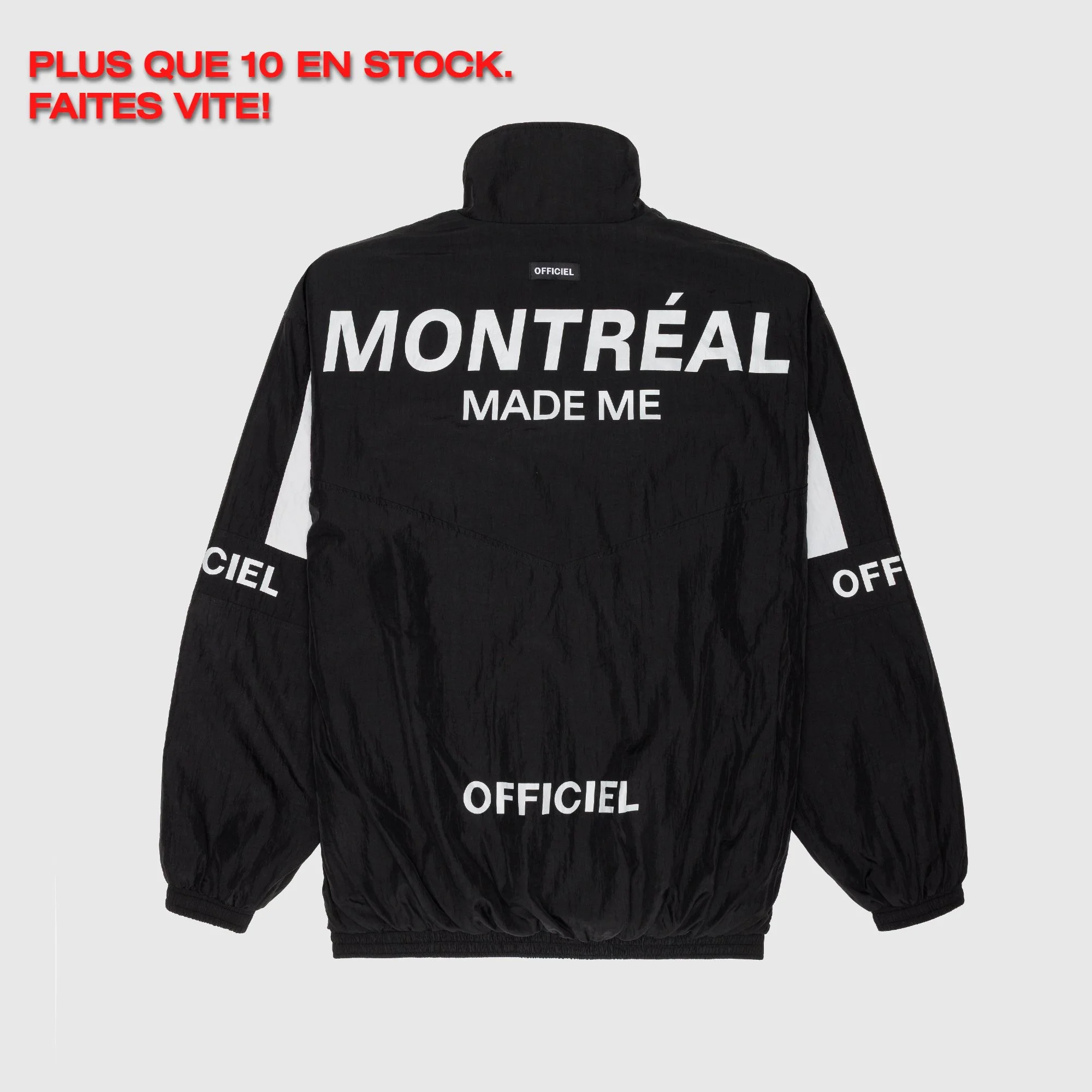 COUPE-VENT MONTRÉAL MADE ME (NOIR)