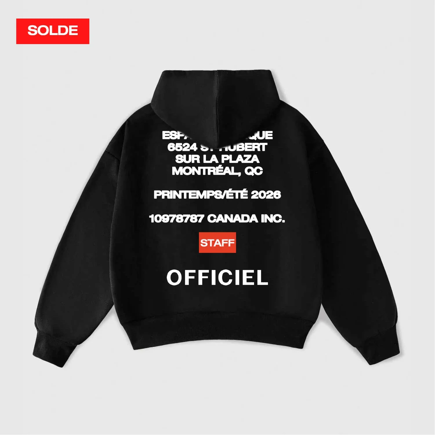 20% OFF - STAFF HOODIE