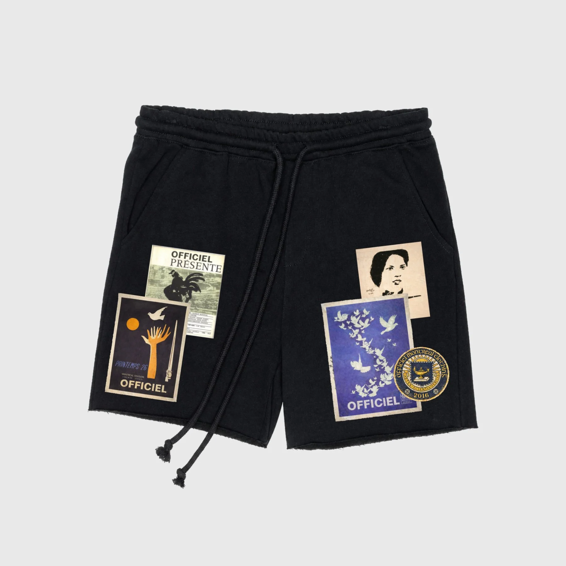 ARCHIVE PATCHWORK SHORTS