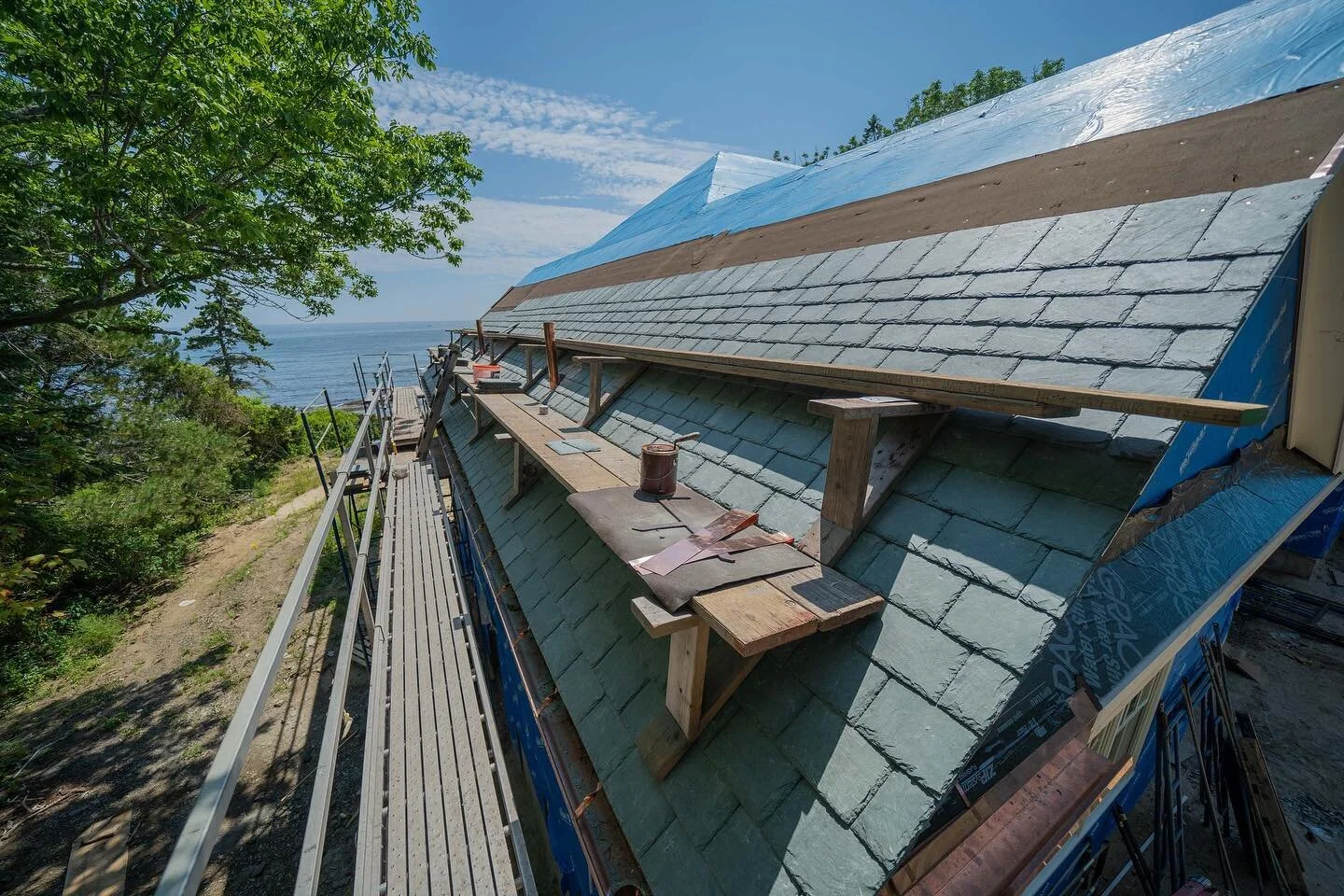 It’s Monday and here is an update on our current build in Cape Elizabeth. This project is highly customized and outfitted with some of the best technology and quality products available! Stay tuned to see this take shape. Visit our website to r