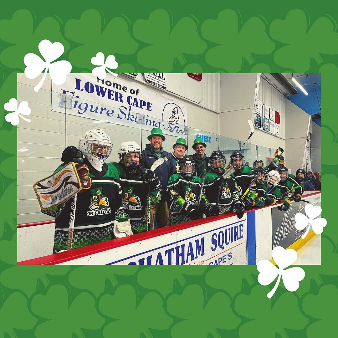 Clearly the Jr Falcons are READY for the shamrock showdown ☘️🔥

#shamrock #shamrockshowdown #capecodhockeytournaments #hockey #capecodhockey #capecod #capecodfun #icehockey #fun #nhl #tournaments #linkinbio #ccht