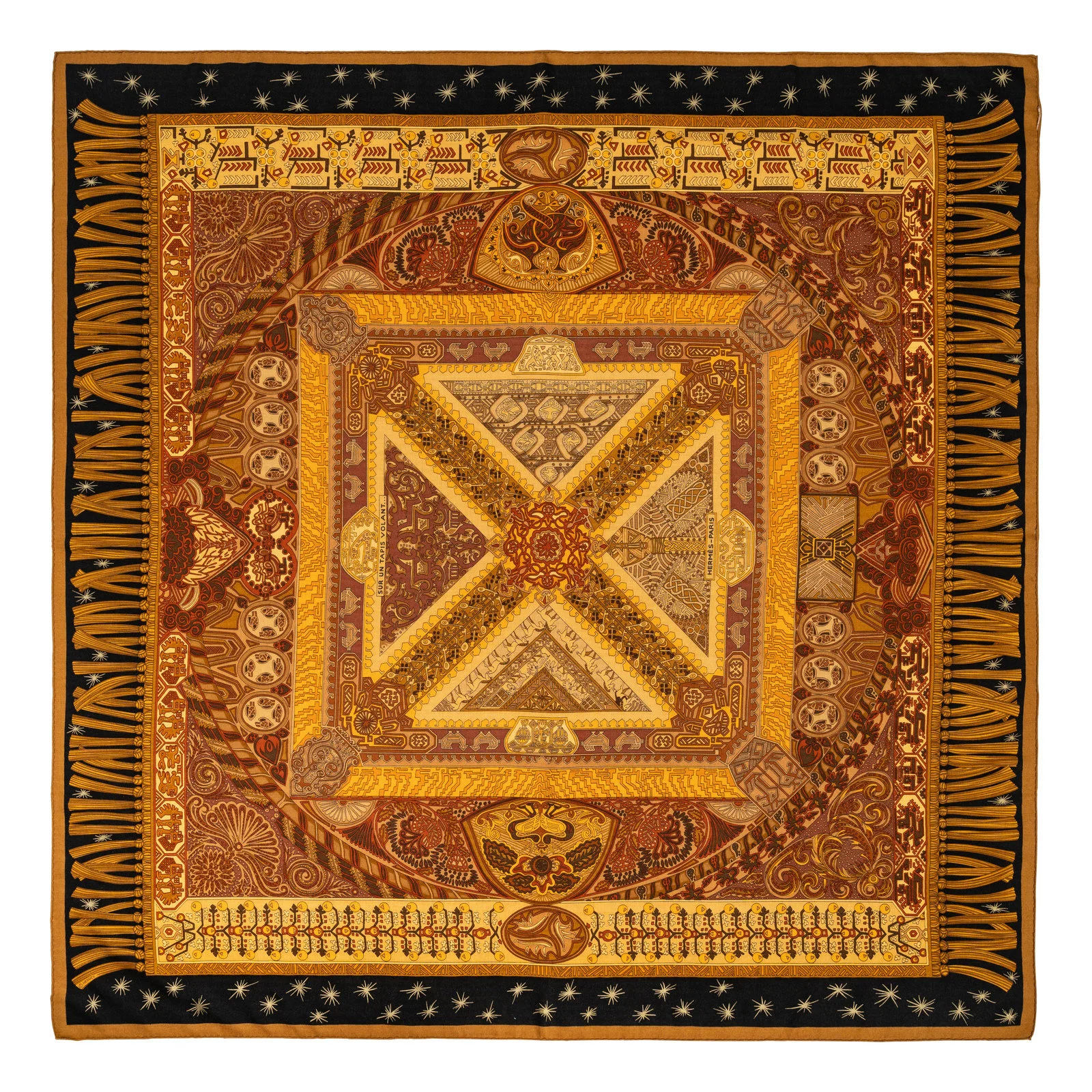 Hermès 140cm Cashmere/Silk Scarf