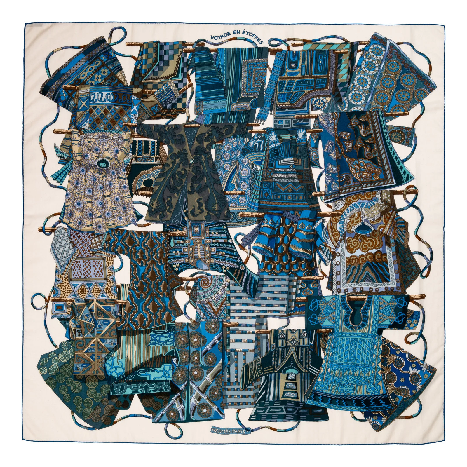 Hermès 140cm Cashmere/Silk Scarf
