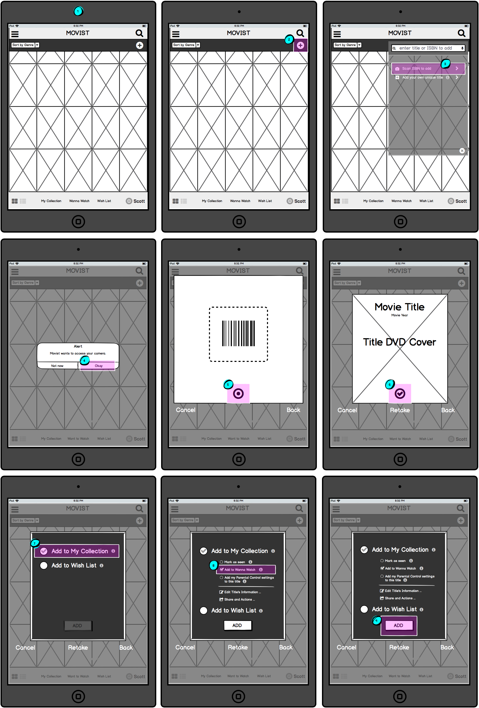  Wireframes: Adding Titles 