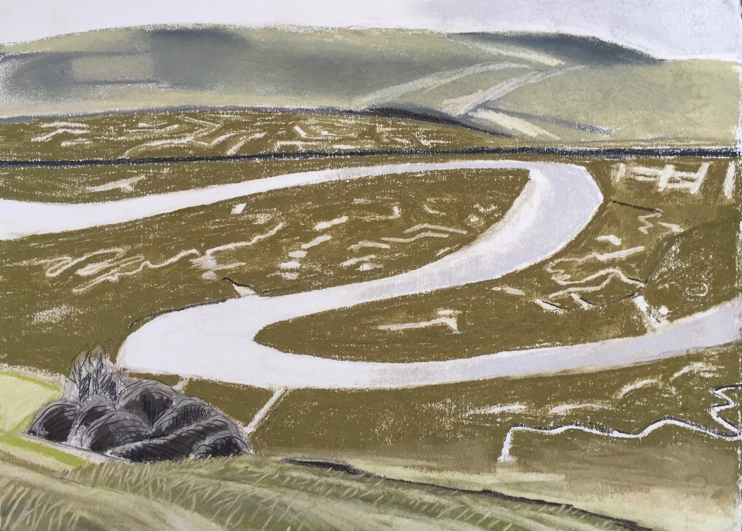 Cuckmere Bends, March 2018