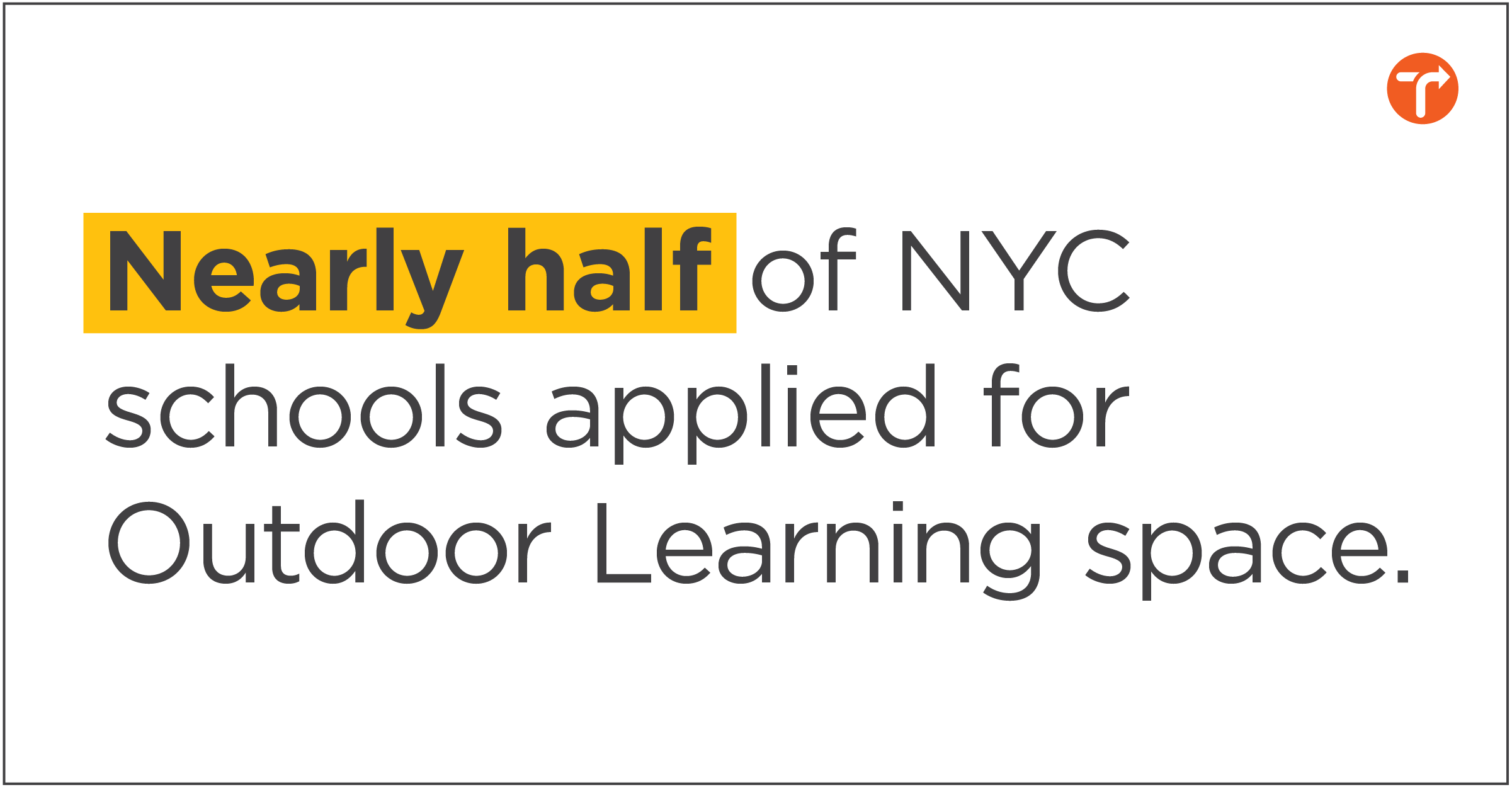 nearly half of nyc schools applied for outdoor learning space