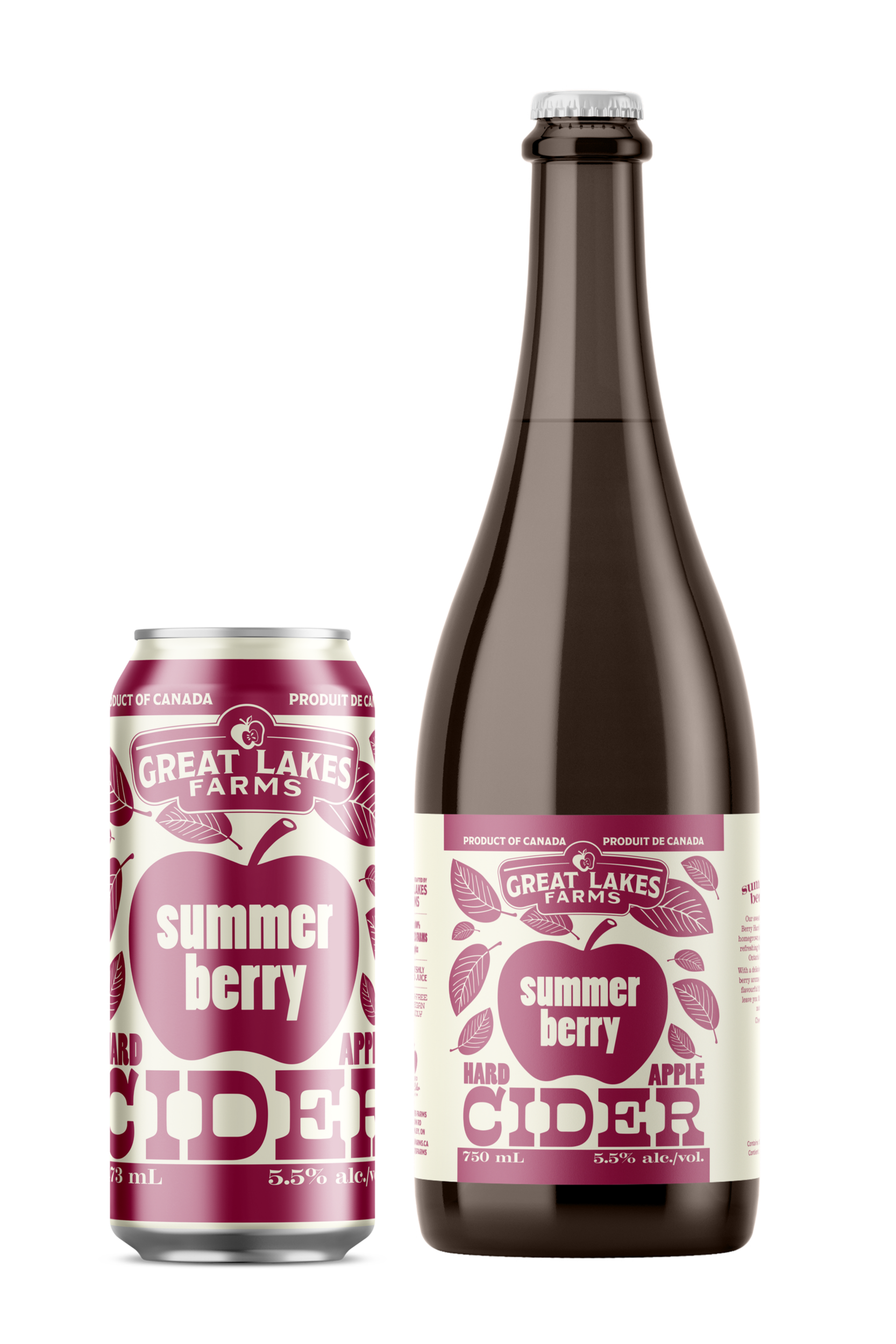 Great Lakes Farms Summer Berry Cider