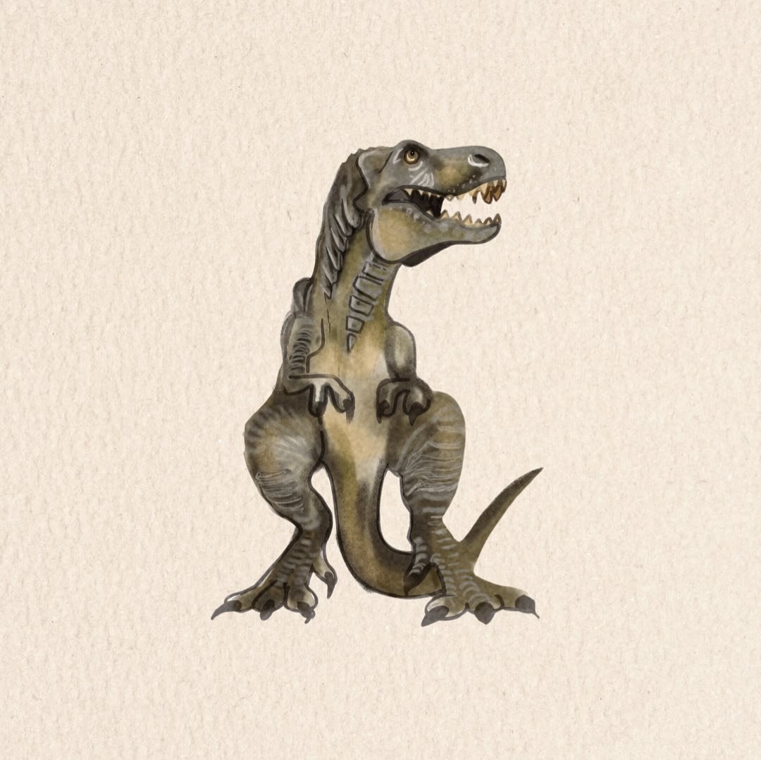 Feeling a little more huggable this Halloween 🎃🦖🪄
Did you know? Dinosaurs may not have been the scaly, reptilian giants we imagine! Recent fossil finds suggest some dinosaurs&mdash;like the T. rex&mdash;could have been covered in feathers or fur-l