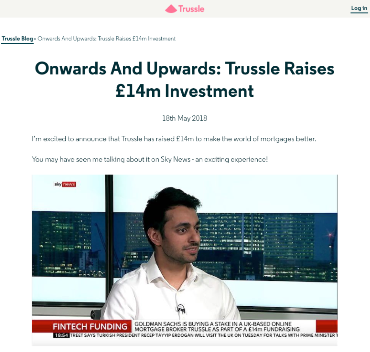 Trussle - Series B raise
