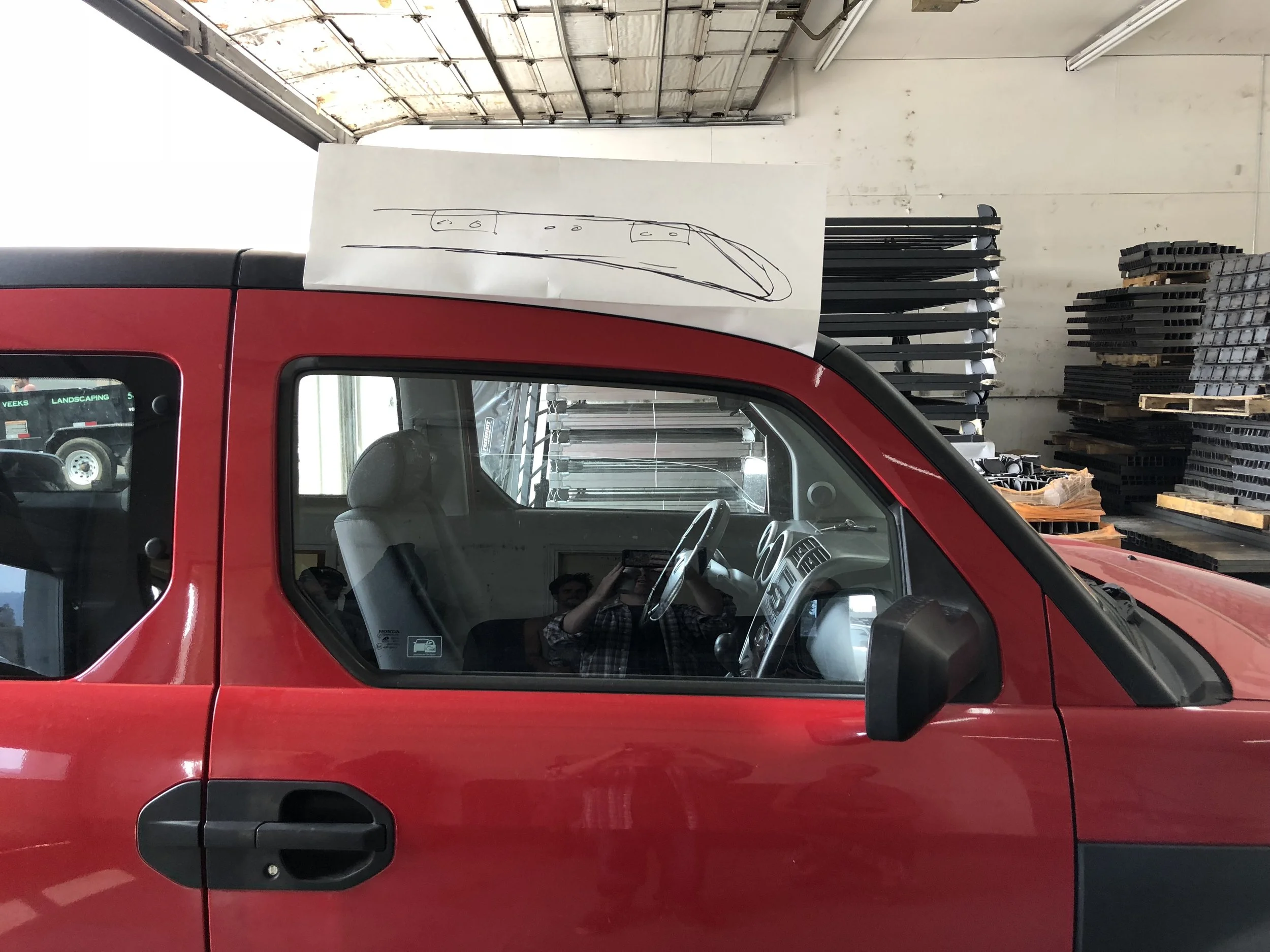 Lines of the Honda Element