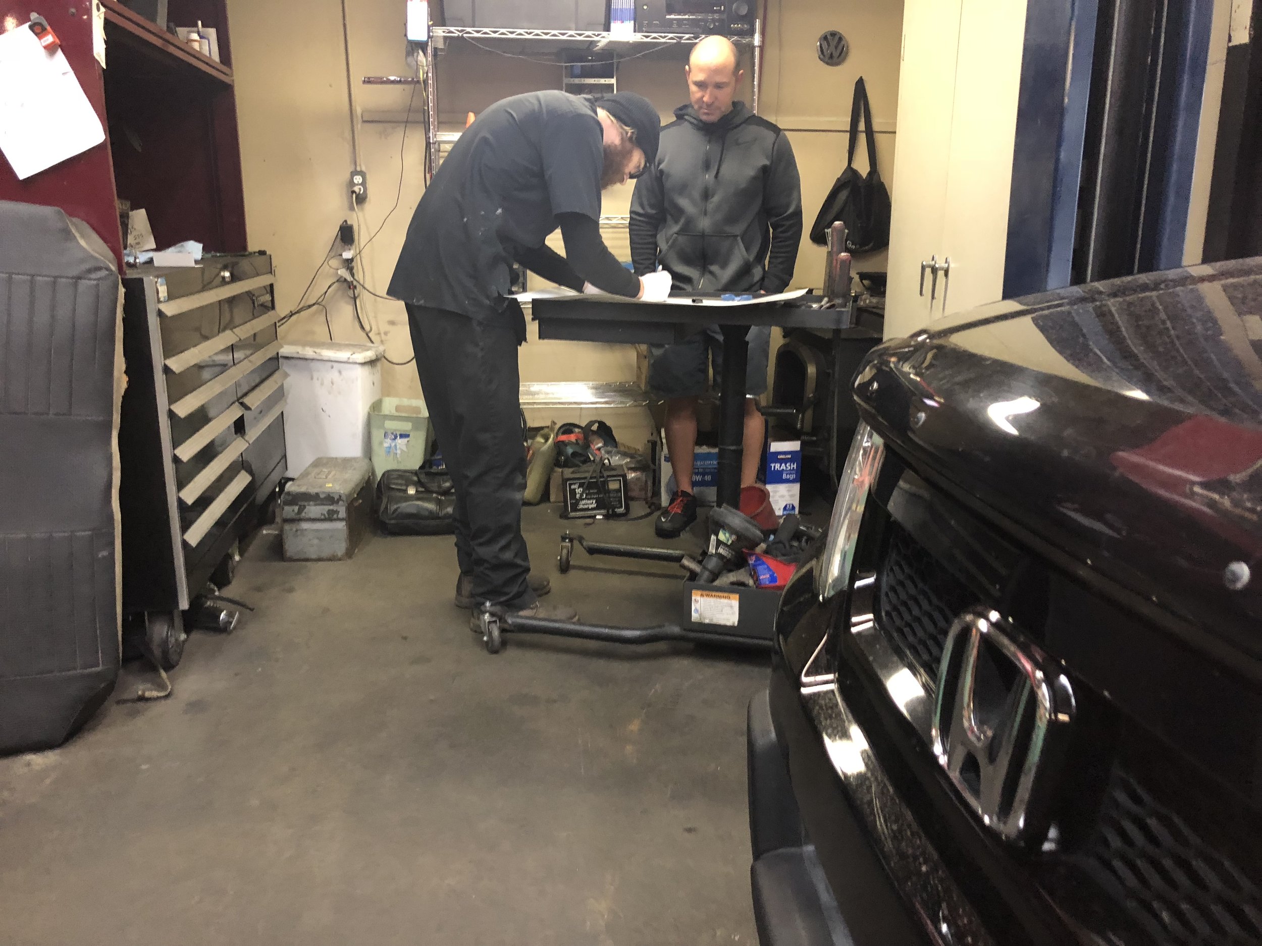 Honda Element Tent Rack Prototype 