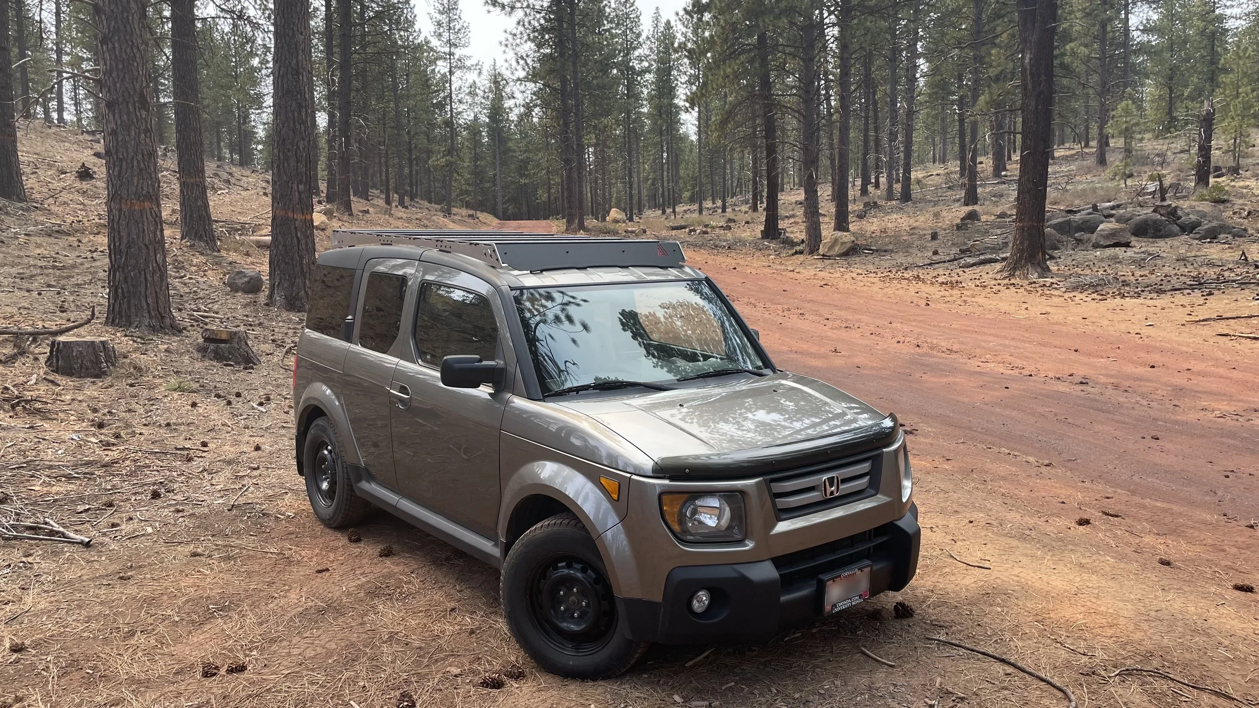 Honda Element 311 adventure rack for roof top tents aluminum production changes 10.jpg