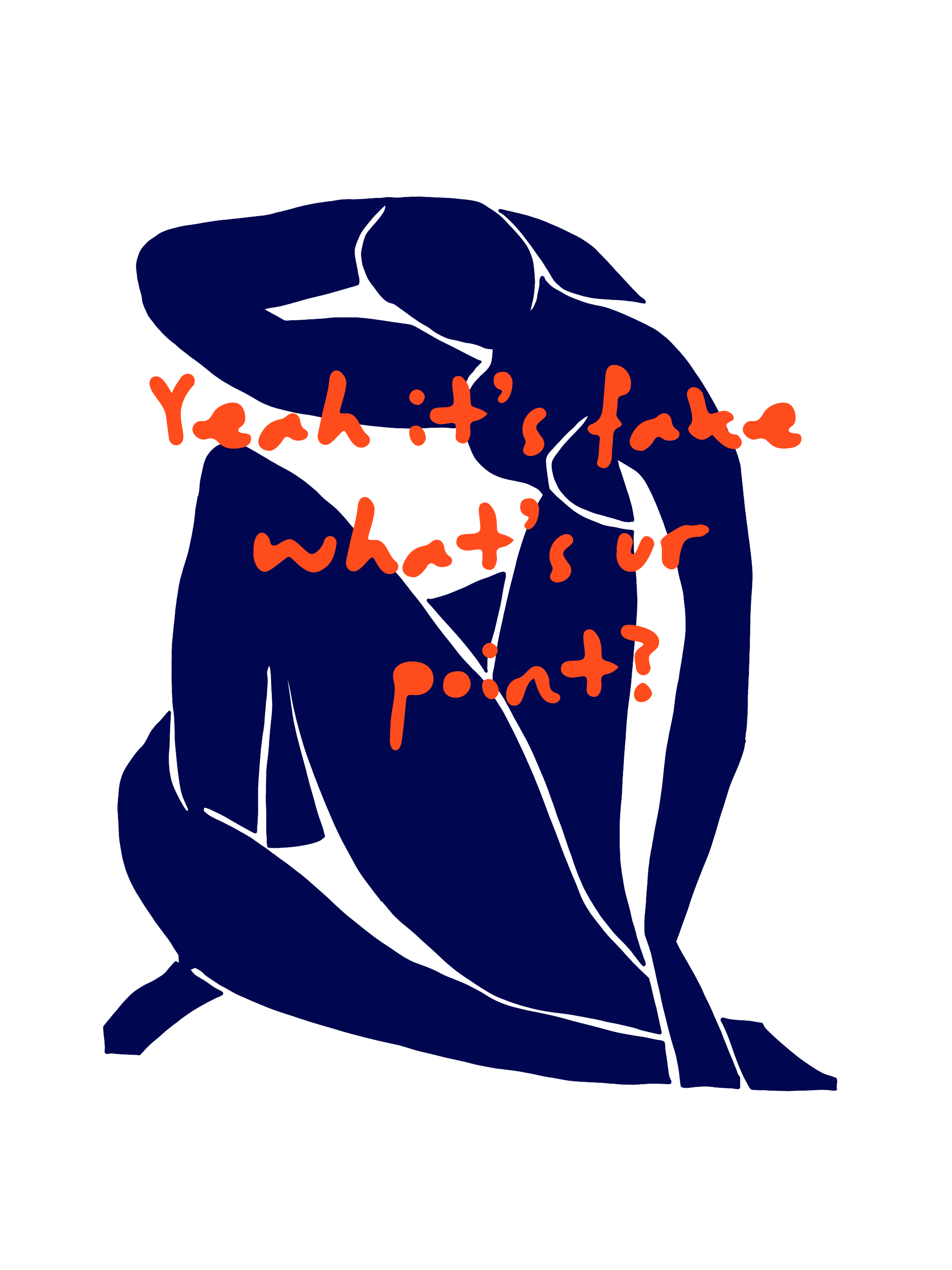 BLUE NUDE II x HENRI MATISSE