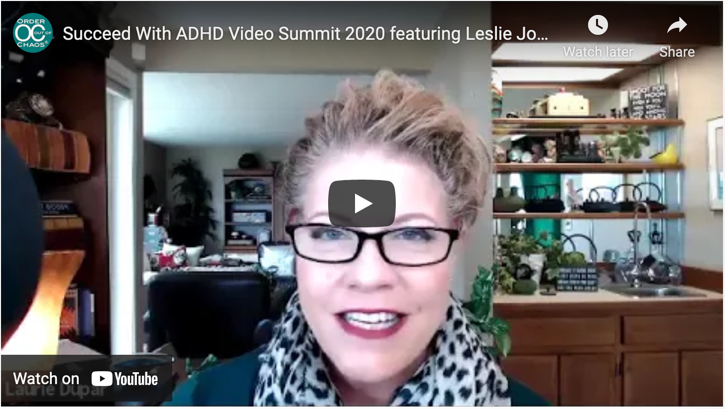 "Strategic Study Skills: Smart Steps to Learn Effective Study Habits" at the Succeed With ADHD Summit