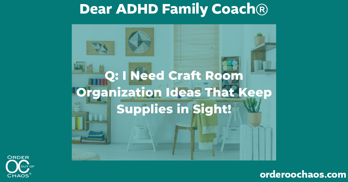 Ways to Keep Craft Supplies Organized
