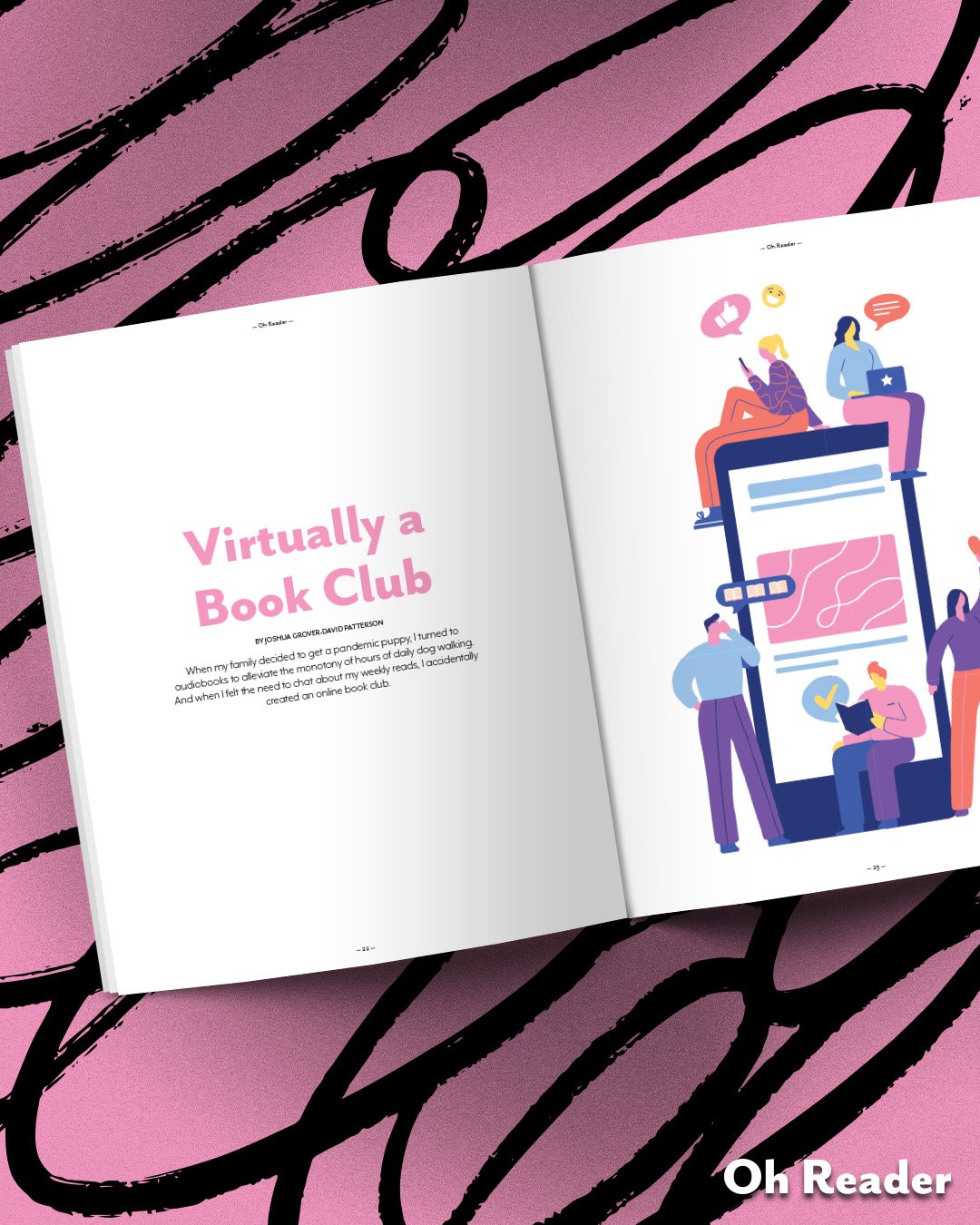 Have you got your copy of Oh Reader Issue 020 yet? It's out now! 💕 #OhReader