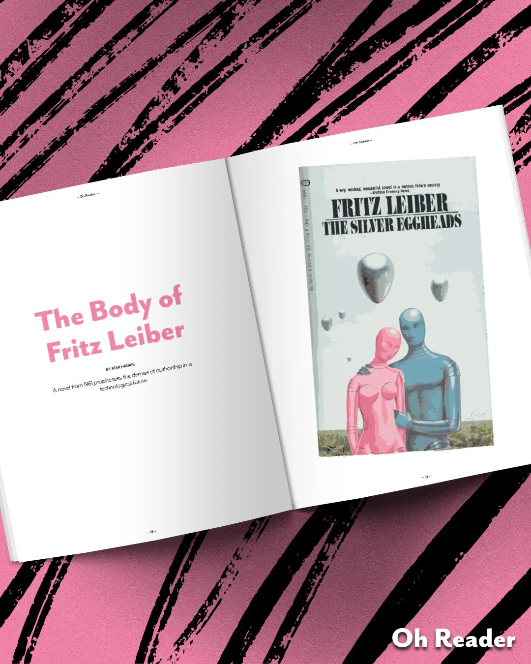 What has your fave article in Oh Reader Issue 025 been so far? Let us know in the comments ❤️

〰️
#OhReader #ForTheLoveOfReading #Bookstagram #Books #Magazines