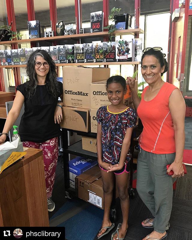 In 2019 we&rsquo;re also collecting children&rsquo;s reading materials on behalf of Hela Orphans Hope Centre in Tari. 📚 
Princes Hill Secondary College in Carlton were happy to get us started 🙏 Thank-you.
#png #papuanewguinea #bookstagram #children