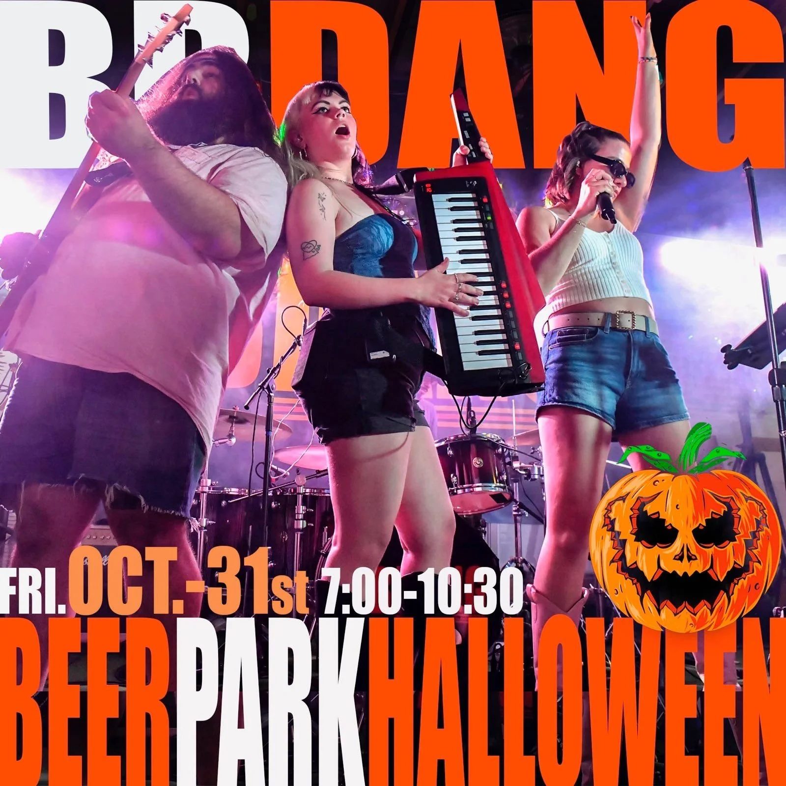 FRIDAY NIGHT!! 🎃

The biggest Halloween party in Rochester!! 
👻 Happy Goat Happy Hour: 5-7pm
🎃 BB DANG: 7-10:30pm.

Costume contest. Amazing prizes. Tasty treats. Cold drinks. Great vibes. Let's end the season with a BANG! ARRIVE EARLY! 🧡

******