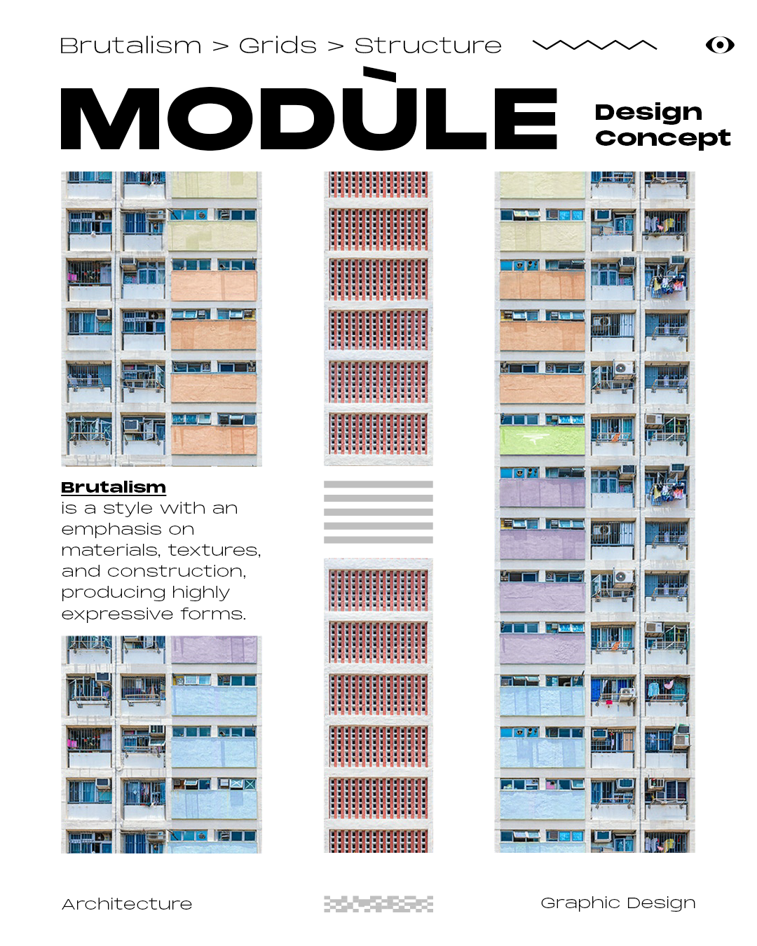 Brutalism: Module（破壊的図式）