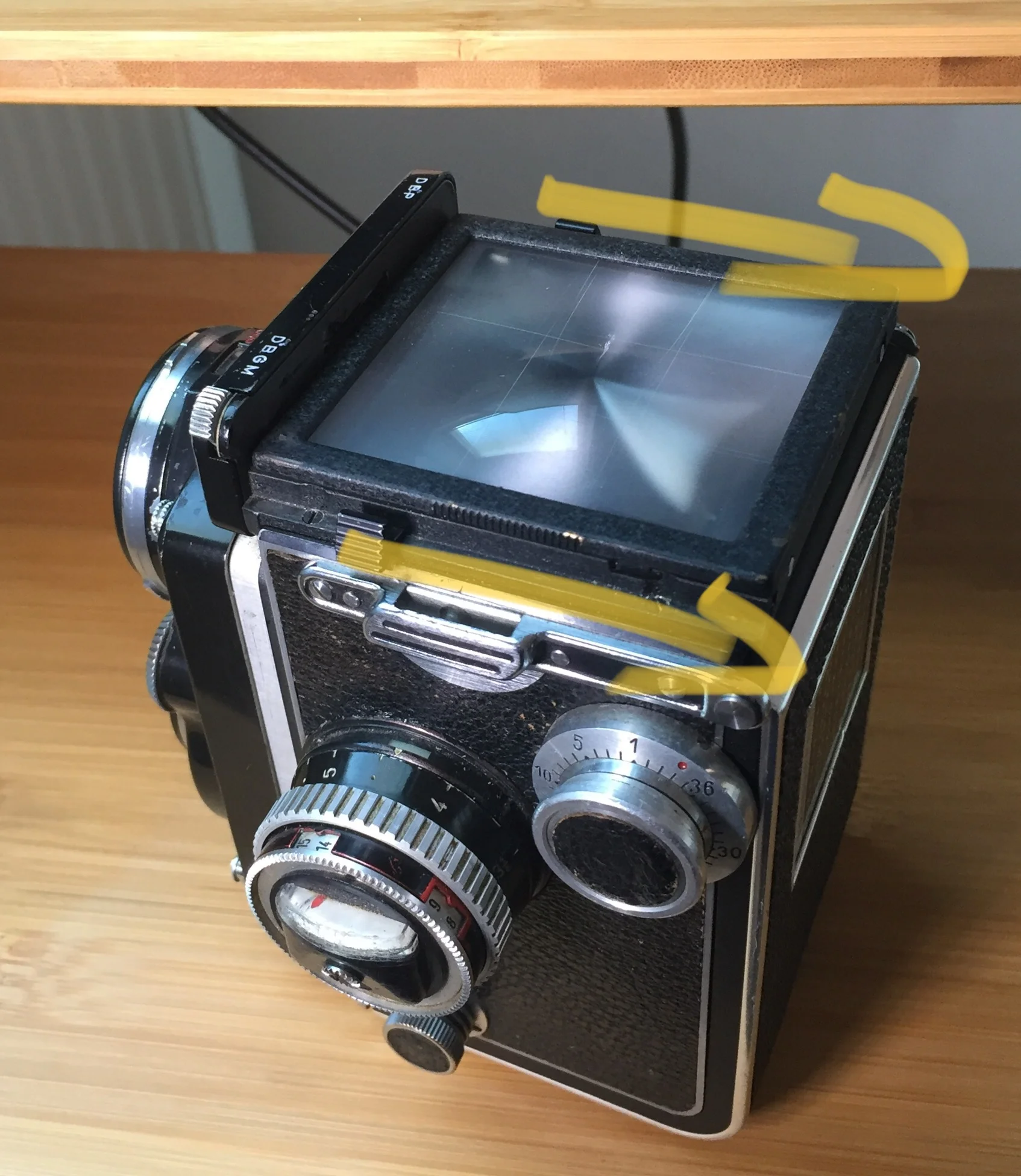 Maxwell Screen Rolleiflex : Rolleiflex FW and The Maxwell Hi-lux screen ...