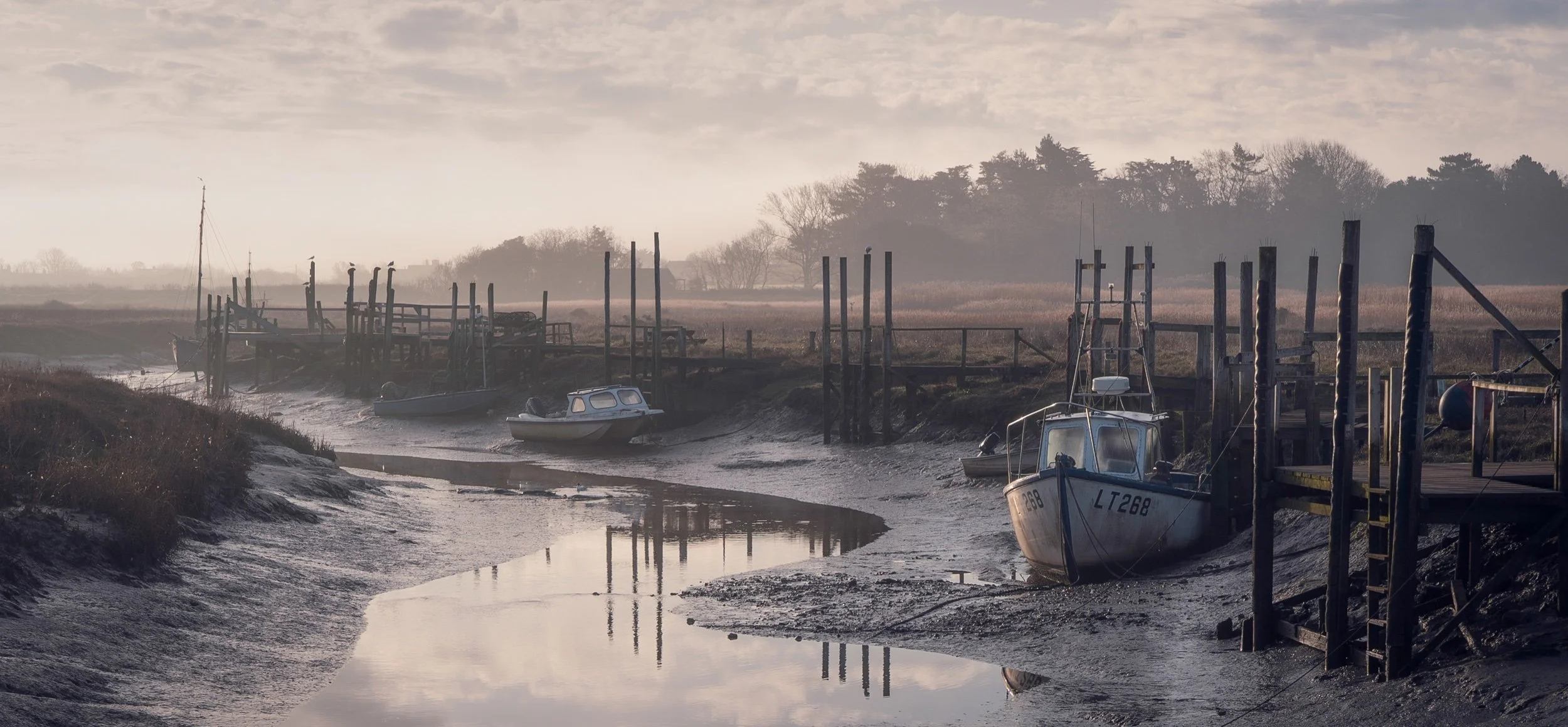 First light on Thornham Creek