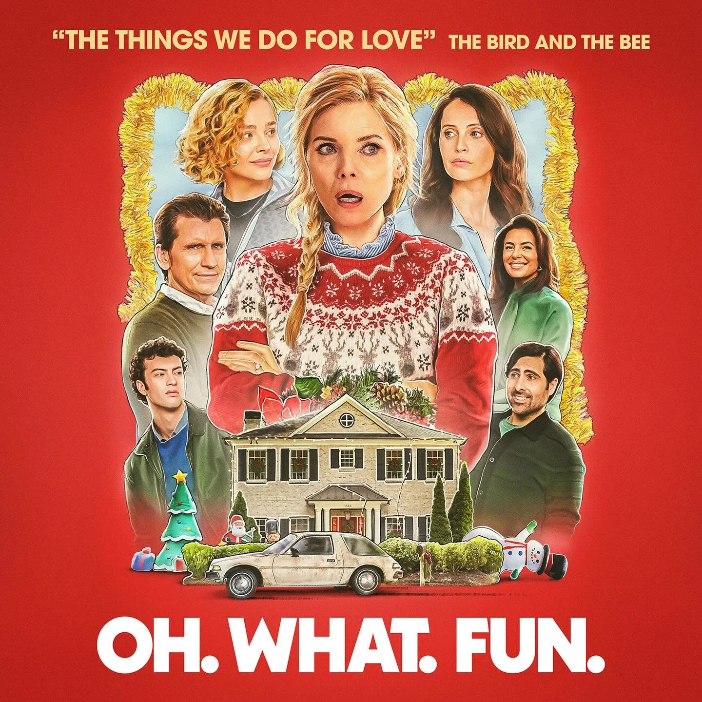 Hi all!!! We are officially in the holiday season!! Happy holidays to you all! And happy release day for our version of #thethingswedoforlove that we recorded special for the new Michael Showalter movie #ohwhatfun We also make a little appearance in 