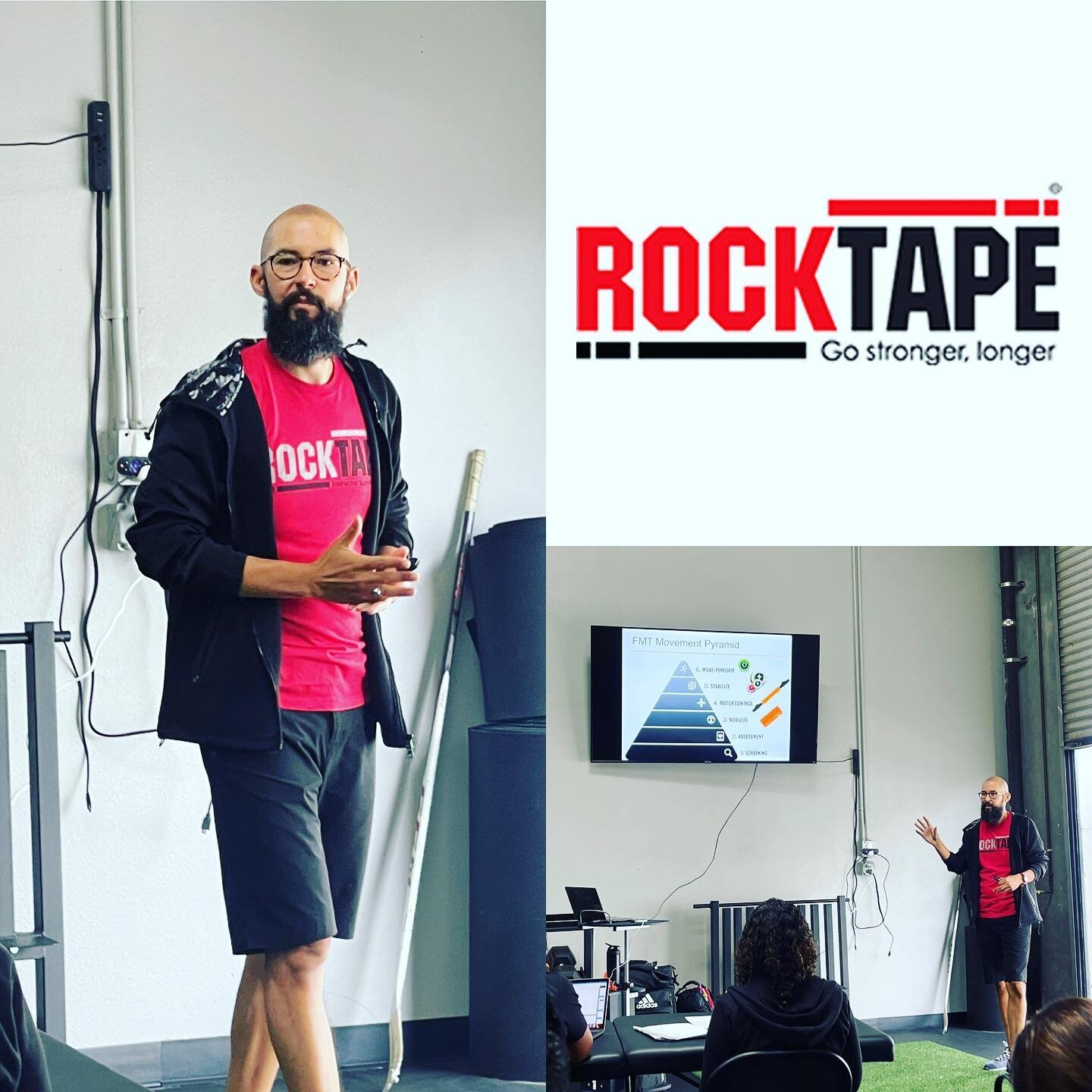 Another great @rocktape class with @drcarlosrphysio &ldquo;Learn continually-There&rsquo;s always one more thing to learn&rdquo;&hellip;Steve Jobs. @podium_sports_performance @drseangateley @coach.ezq @tony.cortes @drjoejaime #podiumsportsperformance