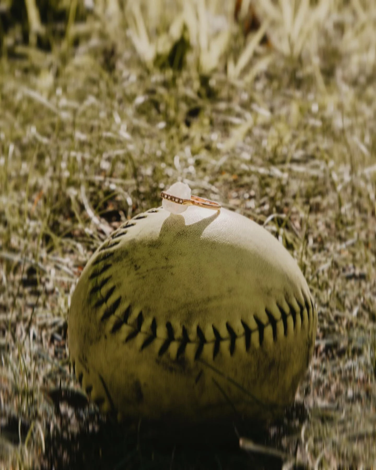 When the proposal happened at a softball tourney&hellip; 👌🏼🥎🍻