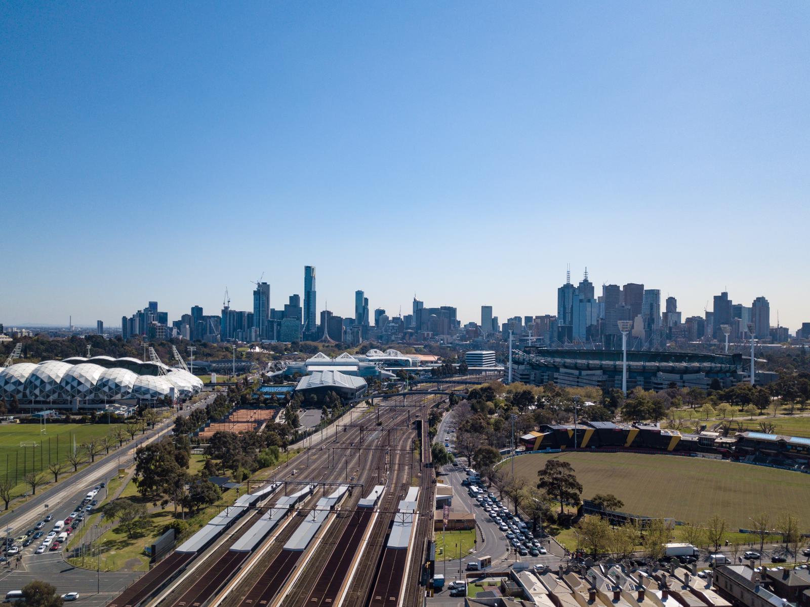 Rooftop Studio with Melbourne City Skyline - Photography Studio Melbourne