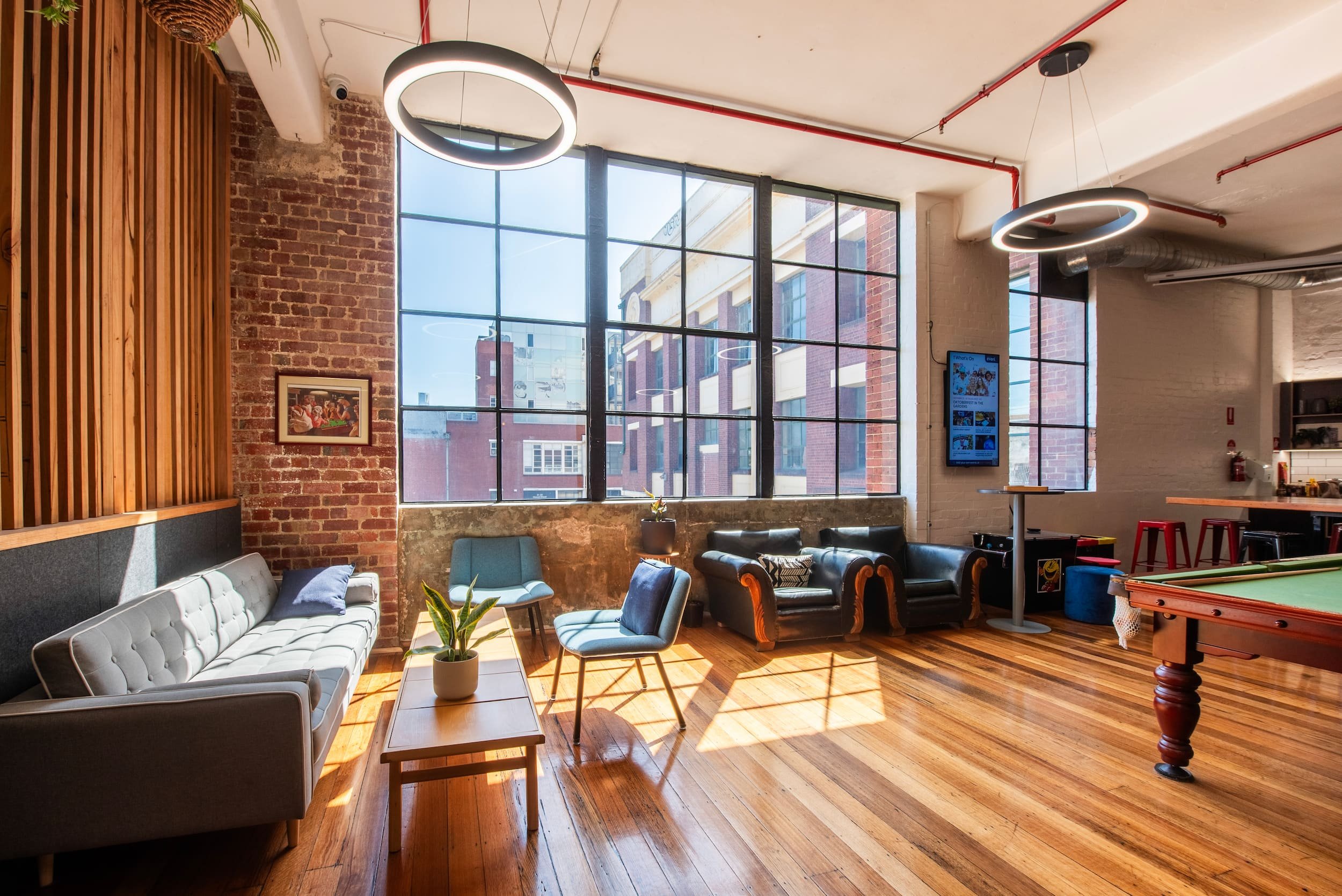 Open Coworking Lounge Close To Collingwood