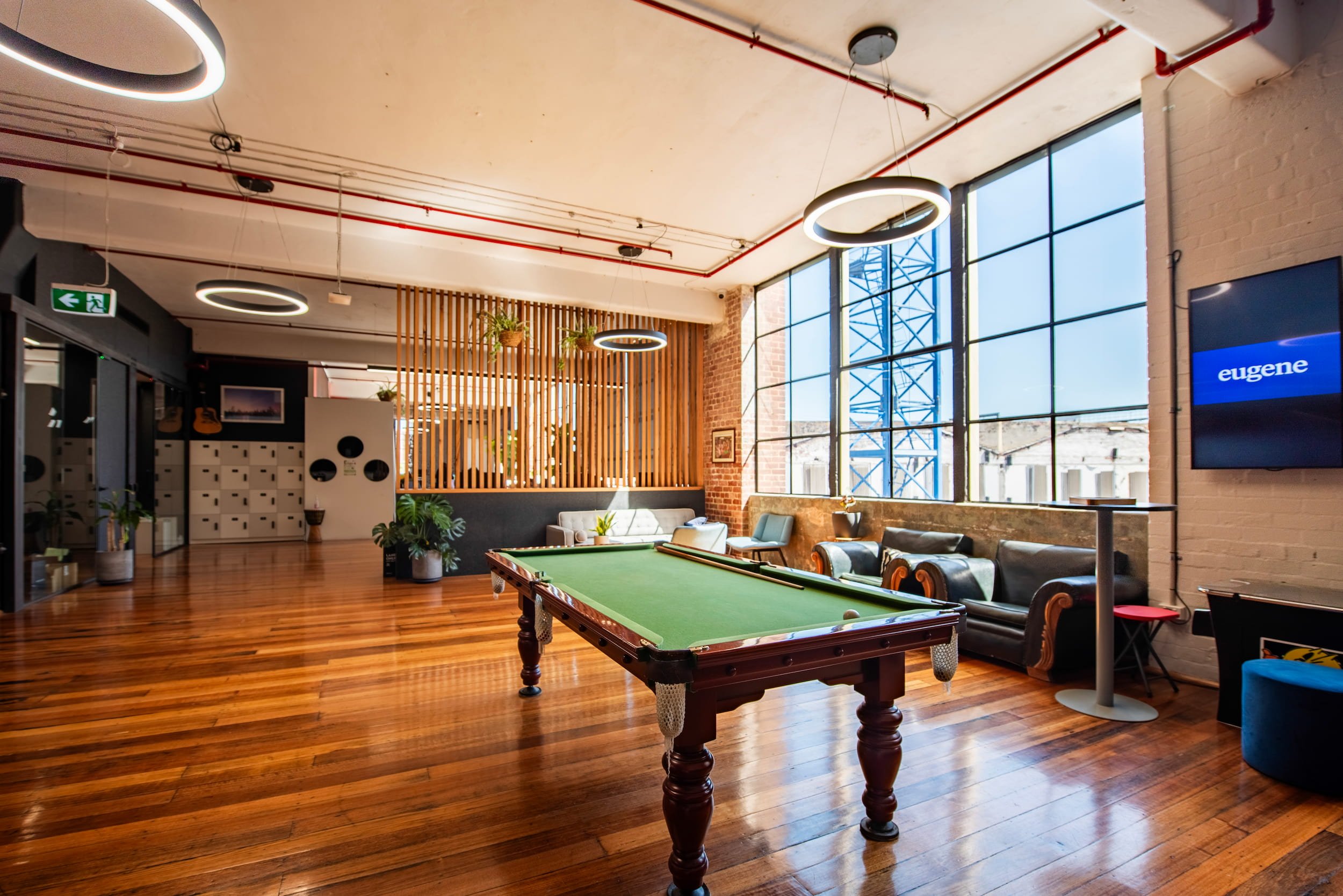 Coworking Melbourne Lounge and Games Area with Natural Light Work Smarter and Play Harder in Our Vibrant Community Space.jpg