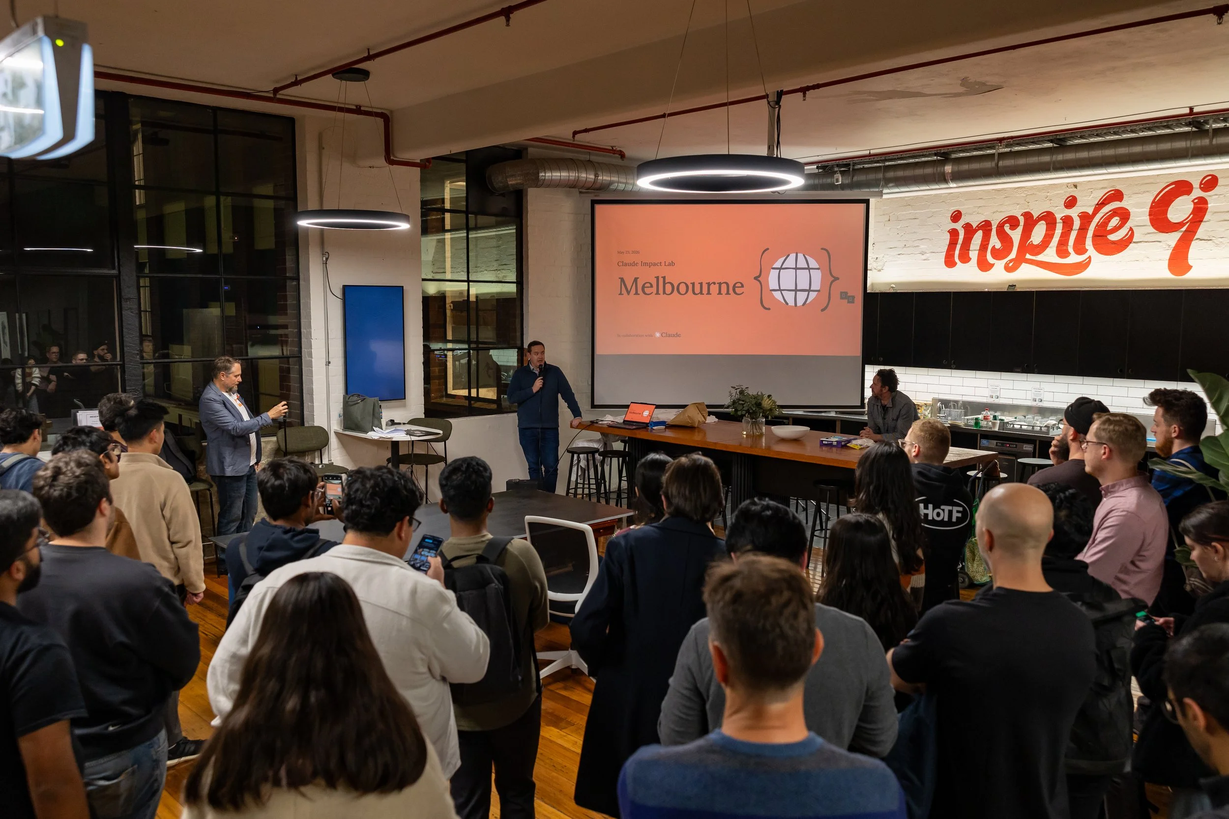 Melbourne's Claude Community Finds Its Home at Inspire9 Workspace
