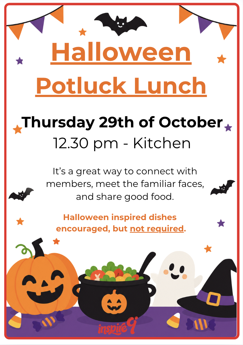 Halloween Potluck Lunch