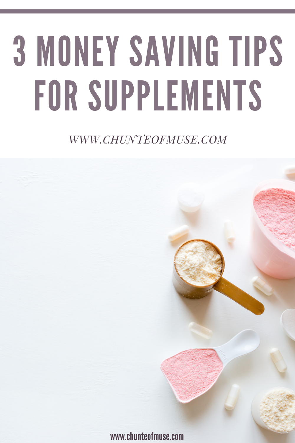 save money on supplements