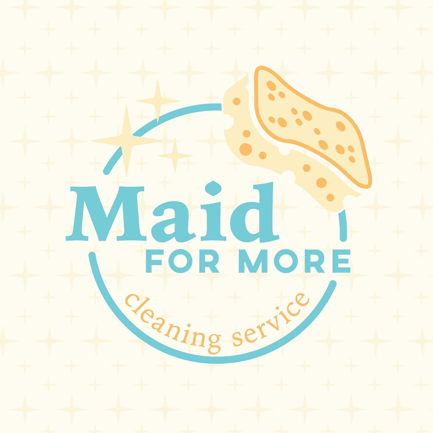 We loved bringing Maid of More to life for @beckywood2000! If you are ever in the market for cleaning services, be sure to give her a call.