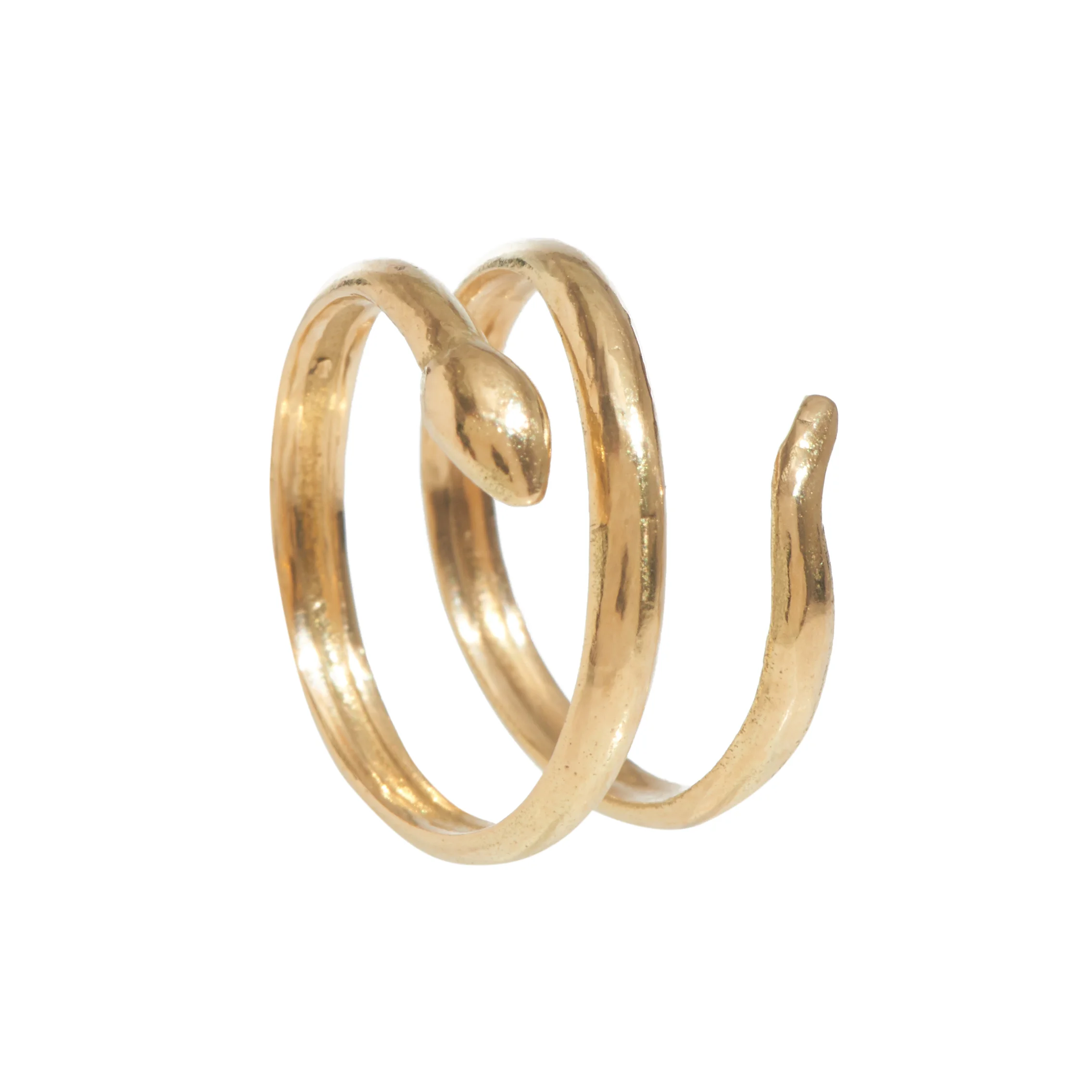 18K Snake Ring