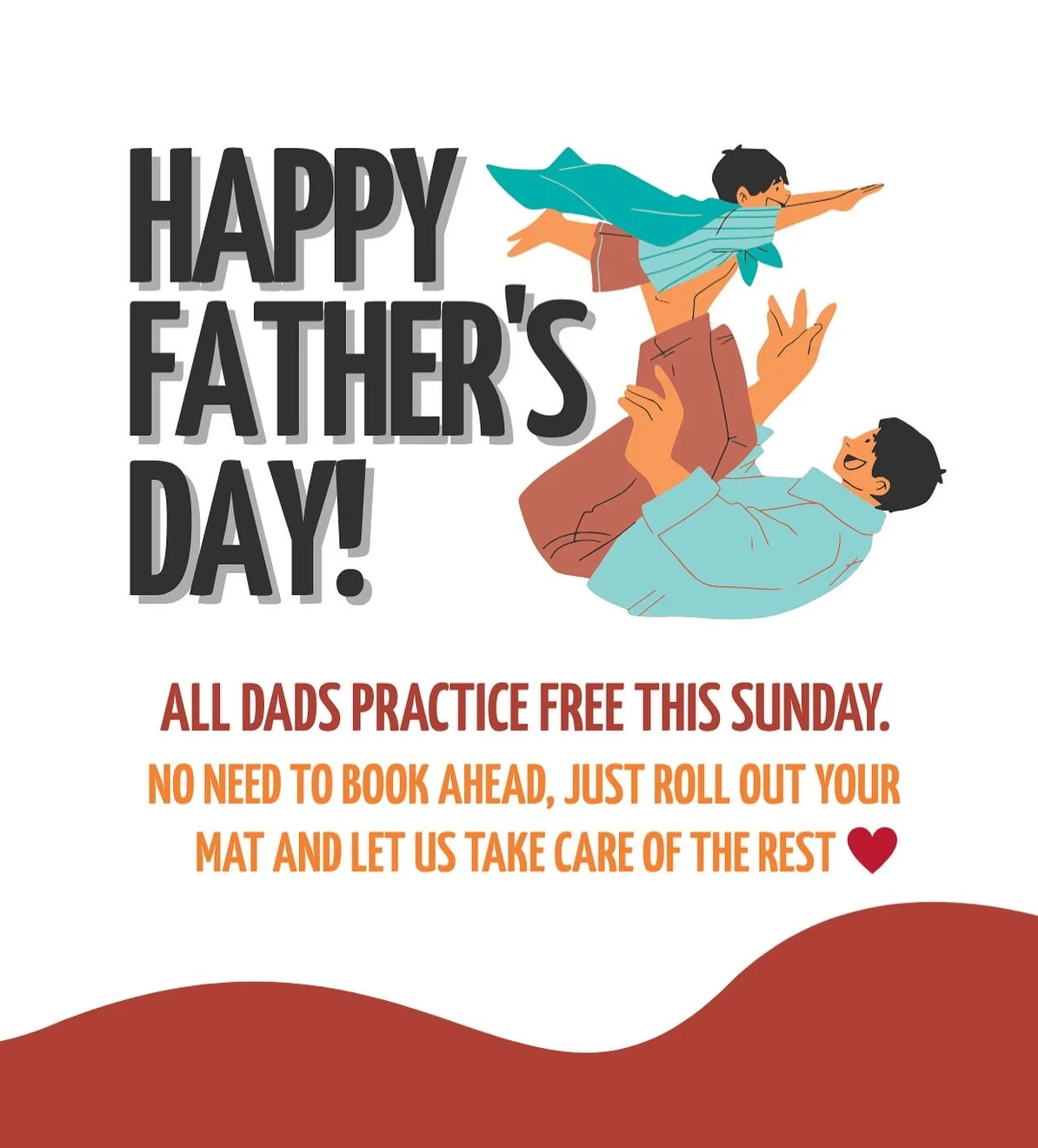🧘🏽&zwj;♂️ This Sunday, we&rsquo;re showing up for the dads who always show up for us&hellip;

To all the fathers, father figures, and steady role models out there: we see you. And we&rsquo;re honoring you the best way we know how&mdash;with space t