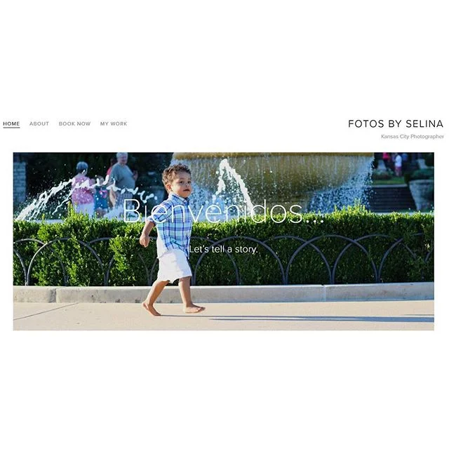 It has been a long time coming, but I finally got my website all setup. I&rsquo;m now booking for Spring + Summer sessions! Link in bio! #fotosbyselina