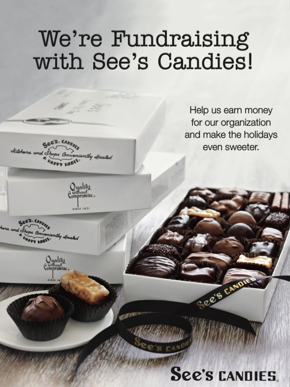 See’s Holiday Candy Fundraiser 
