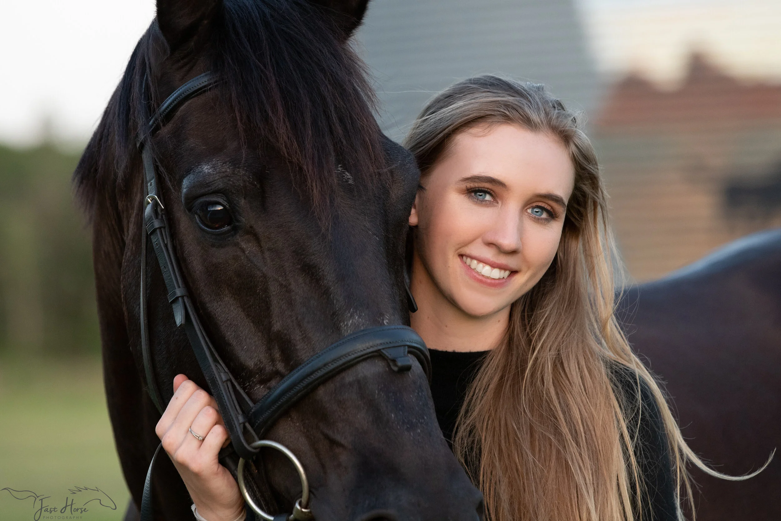 Senior Portrait Session at a Beautiful Equine Friendly Venue