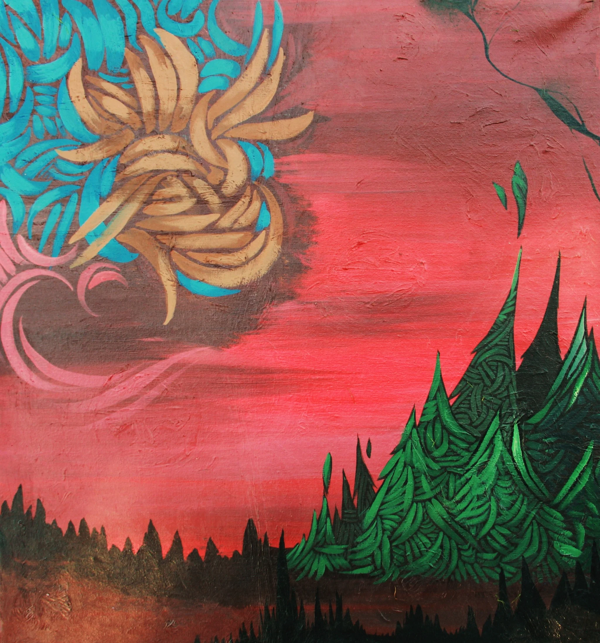 meteor/impact/stillness/Destruction; a gift