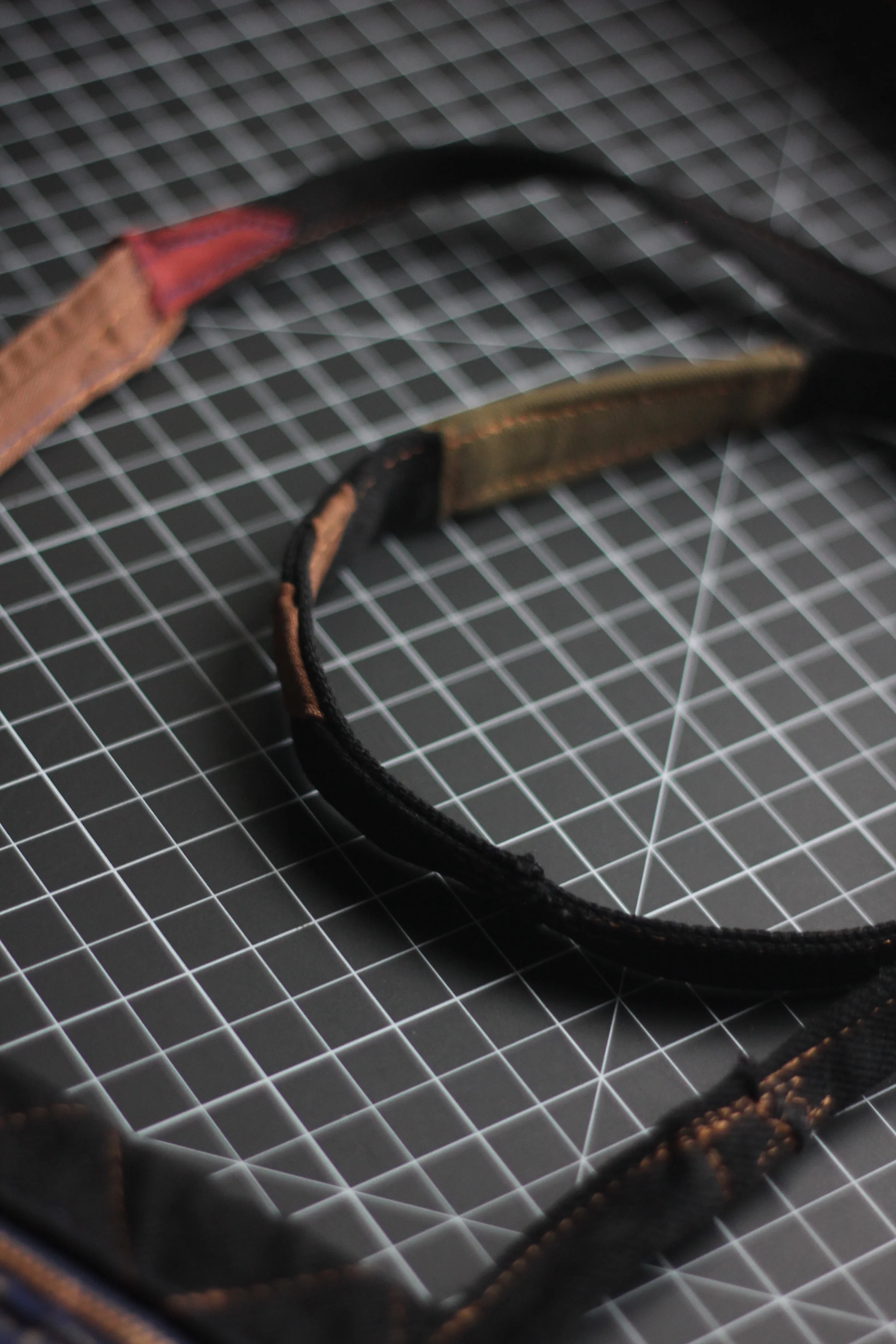 Sun, Moon & Stars - Quilted Passport Bag (detail)