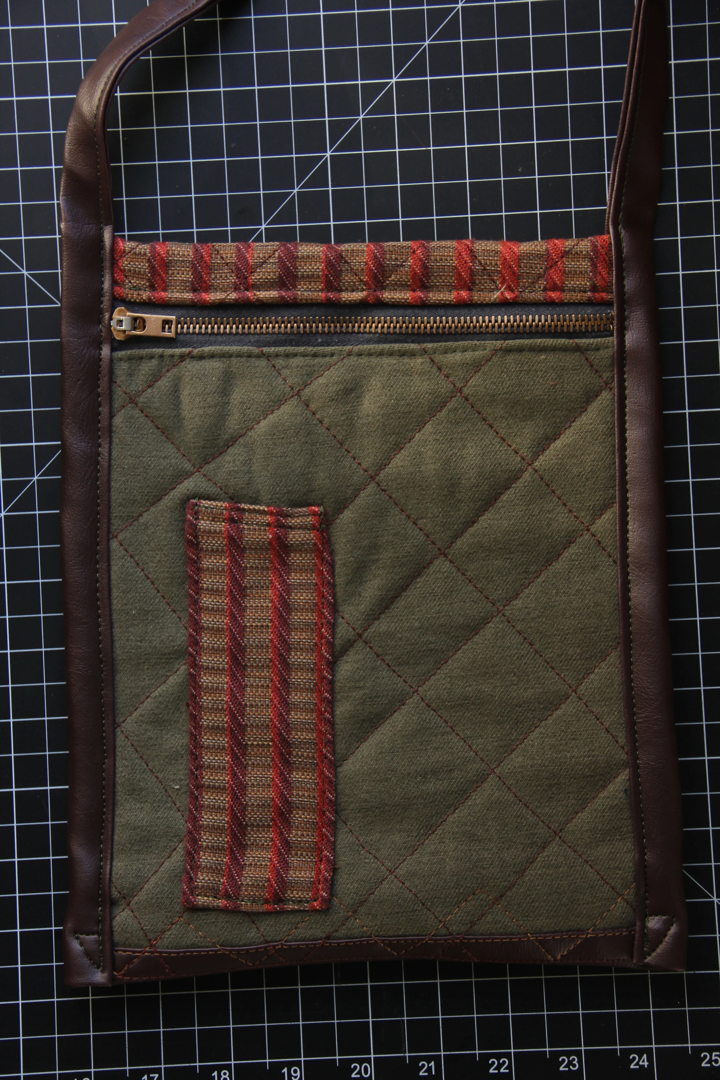 Quilted Passport Bag 03 