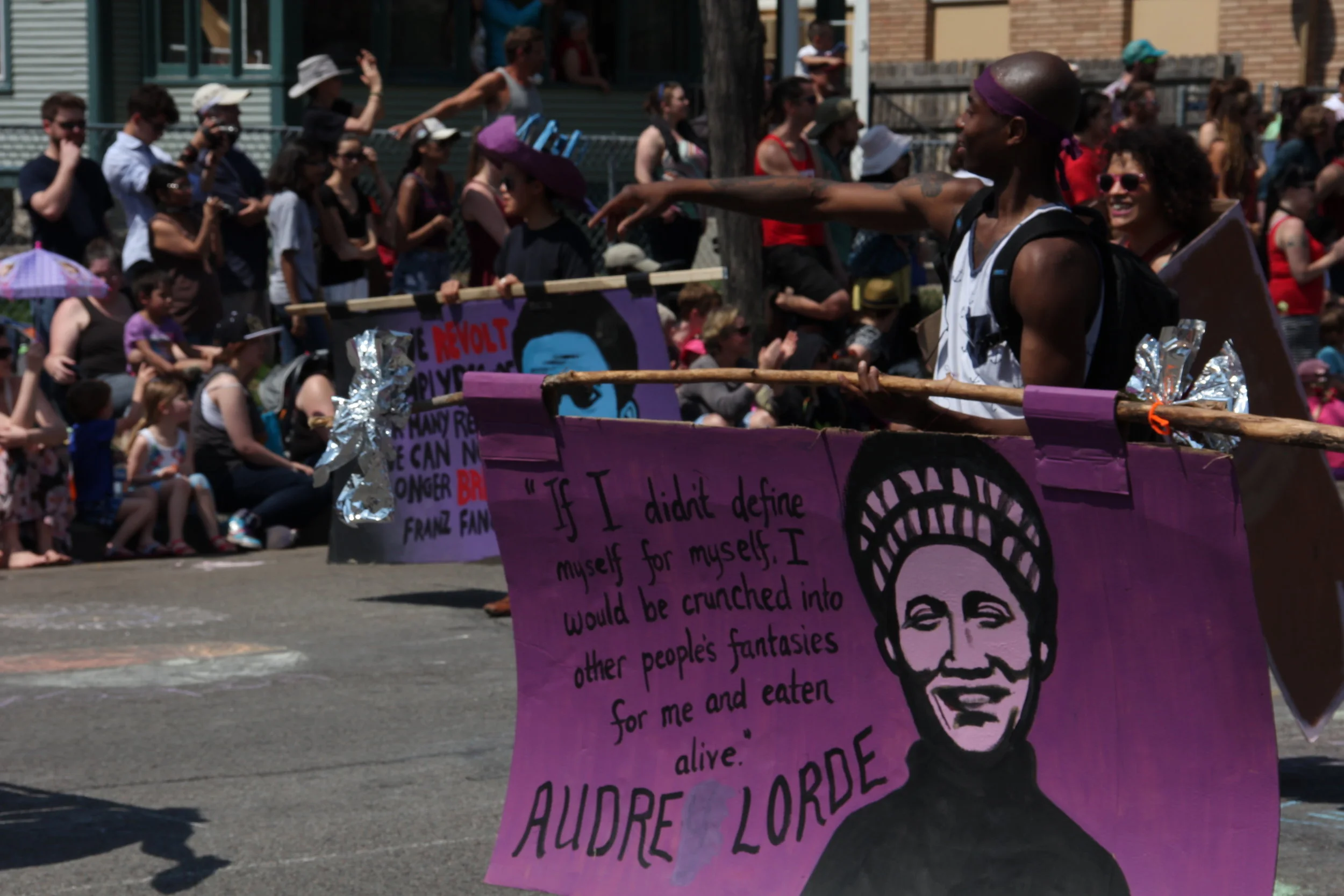  Black is Sacred, MayDay Parade, 2015 