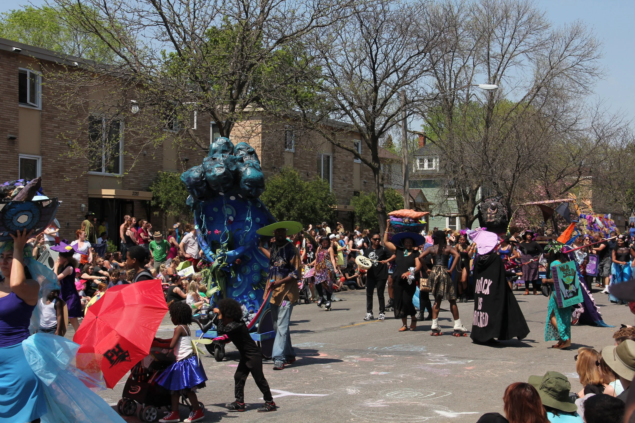  Black is Sacred, MayDay Parade, 2015 