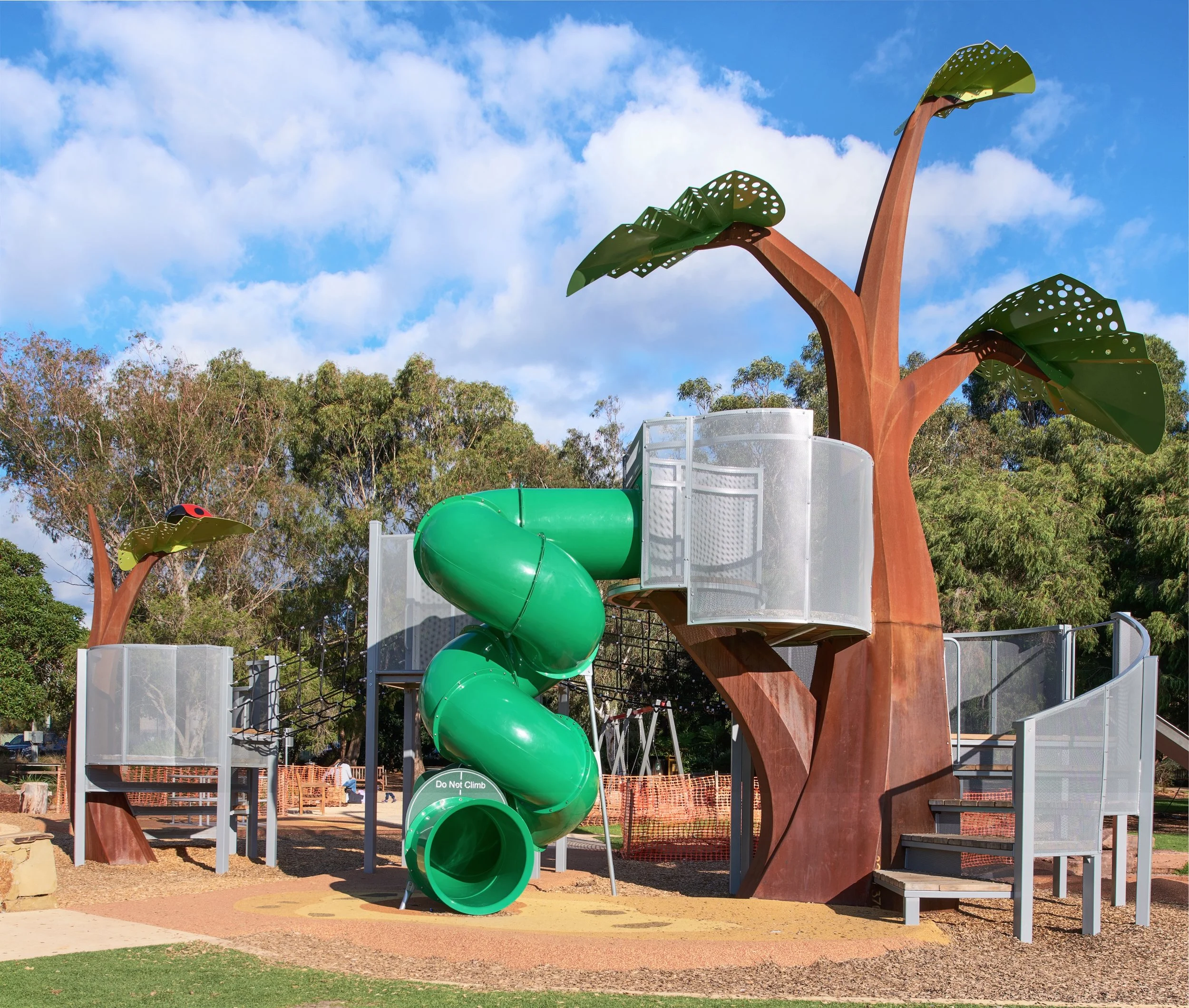 The Sprout is the key feature of the George Pentland Botanic Gardens playspace. Photography: Wolf Nitch