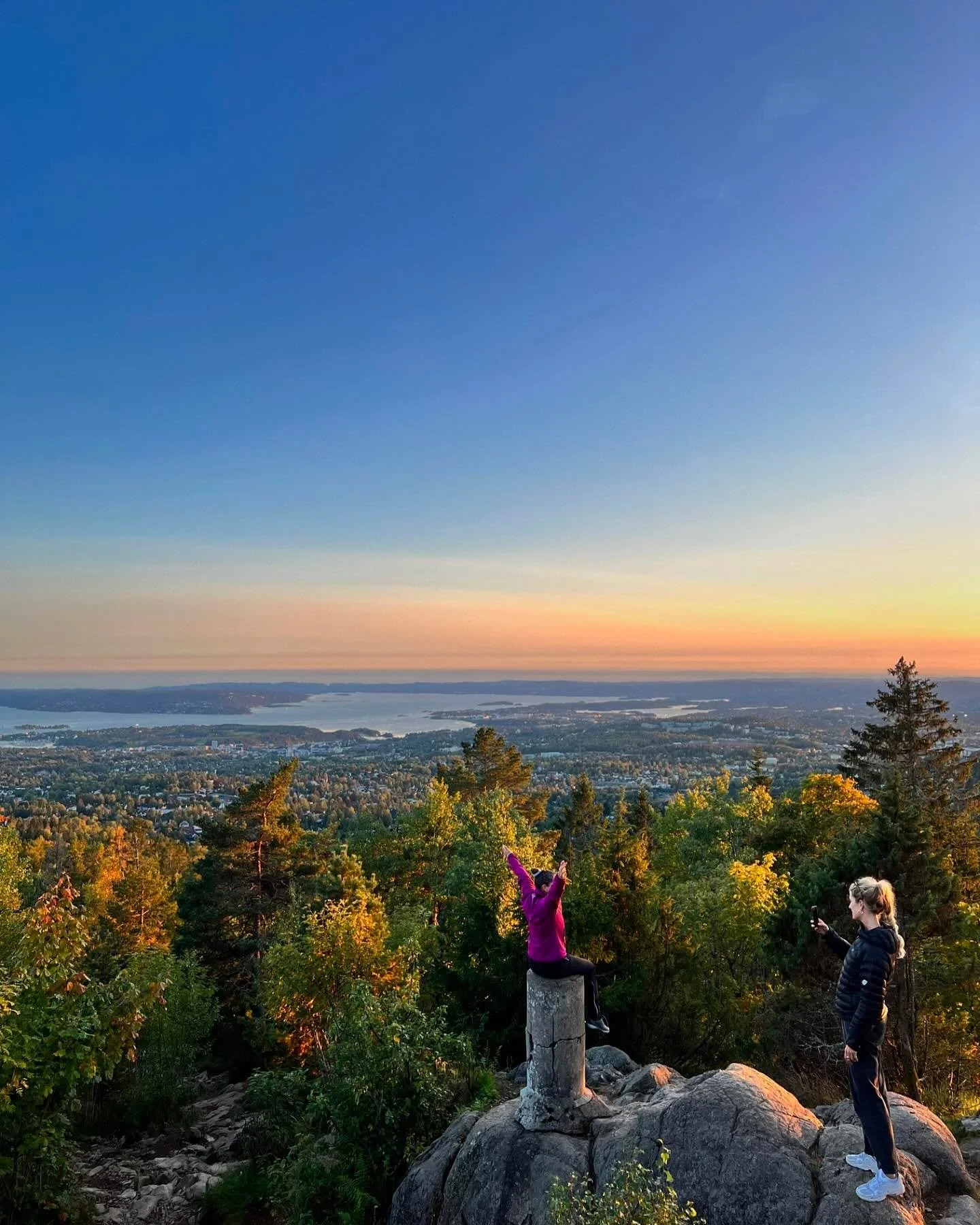 Vettakollen har en av Oslos aller beste utsikter over Oslo og Oslofjorden