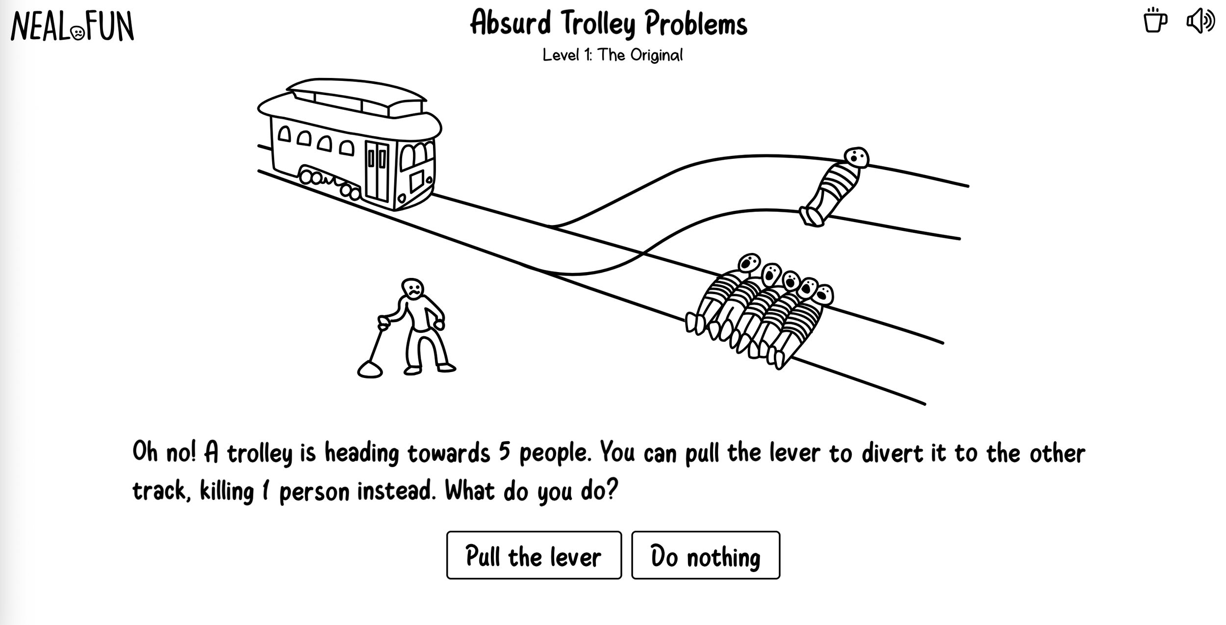 Absurd Trolley Problems