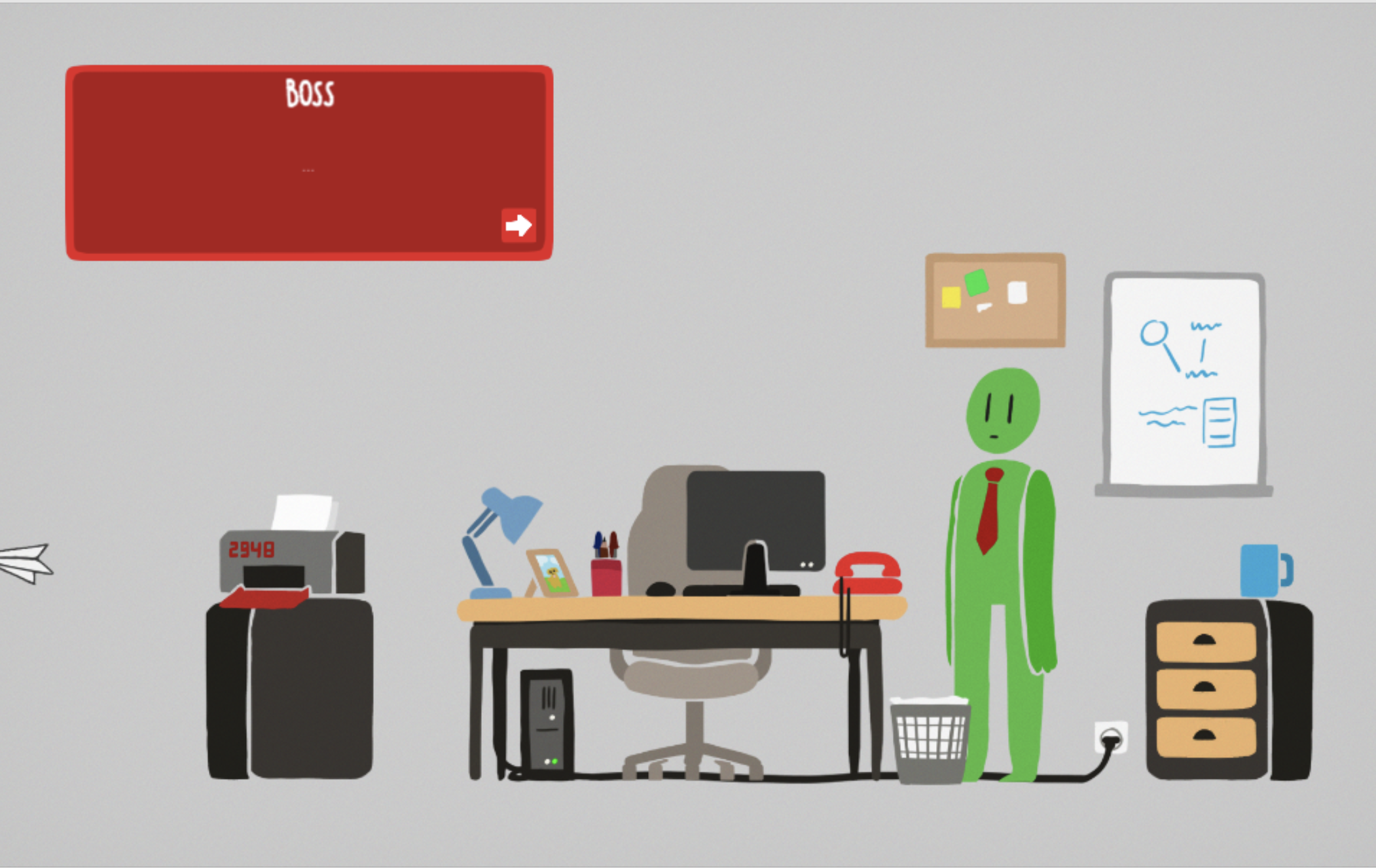 George and the Printer